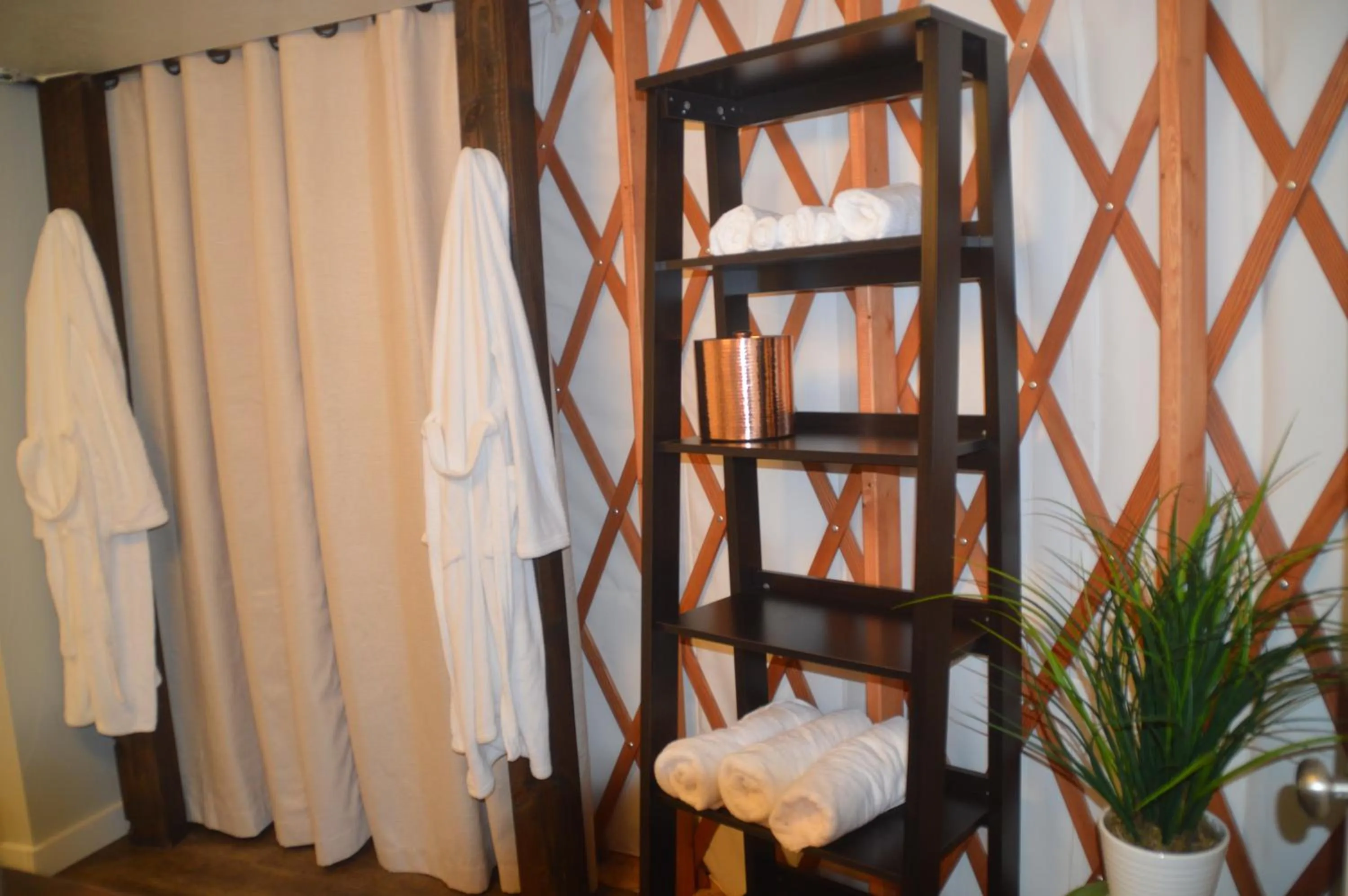 Toilet in Escalante Yurts - Luxury Lodging