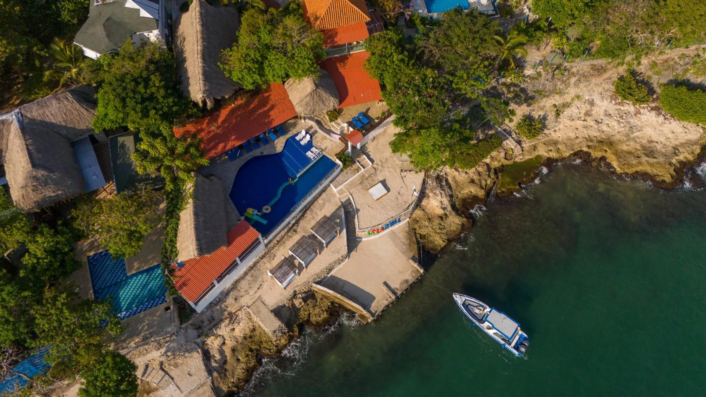 Bird's eye view in Hotel Isla Real