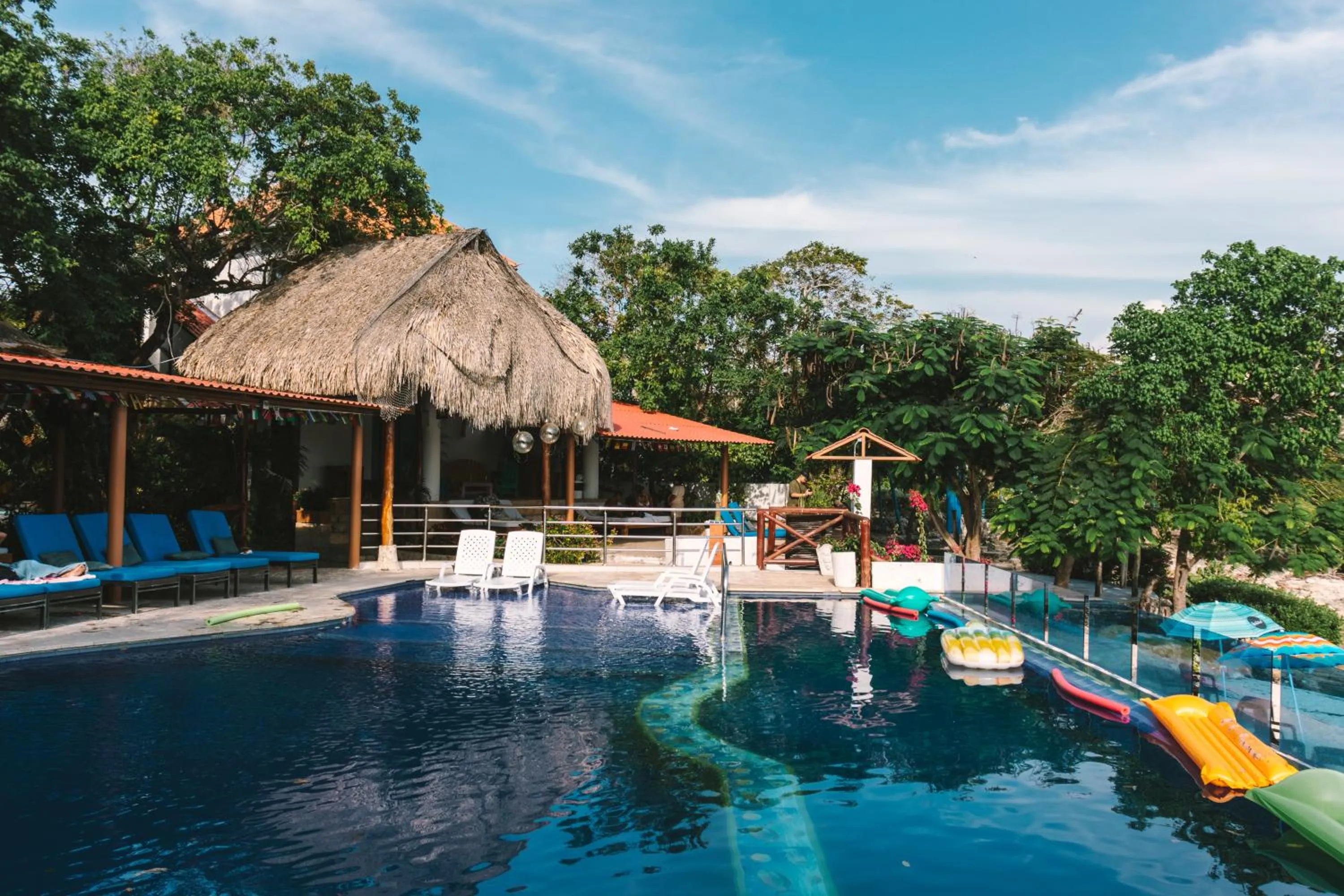Pool view in Hotel Isla Real
