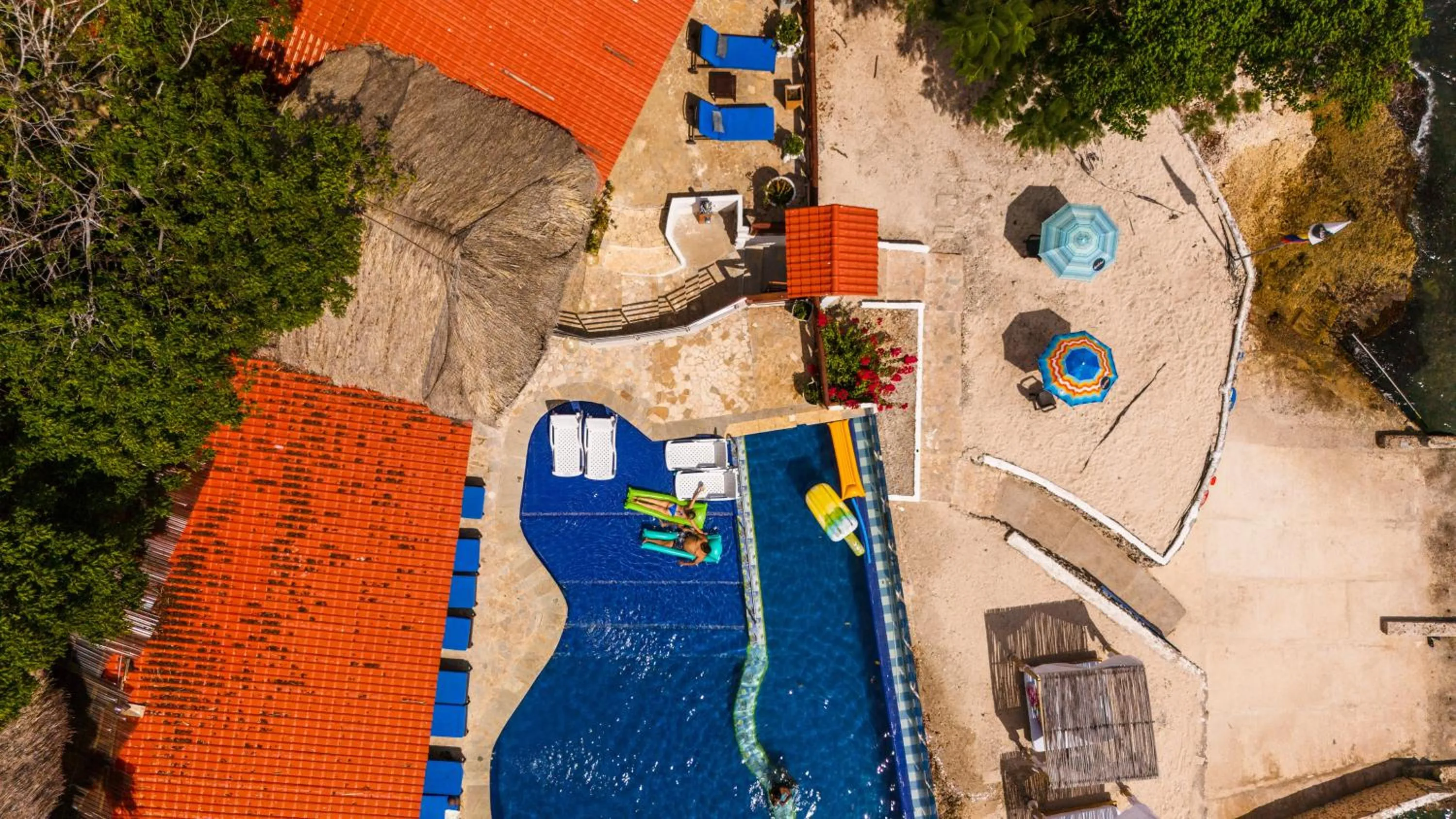 Bird's eye view in Hotel Isla Real