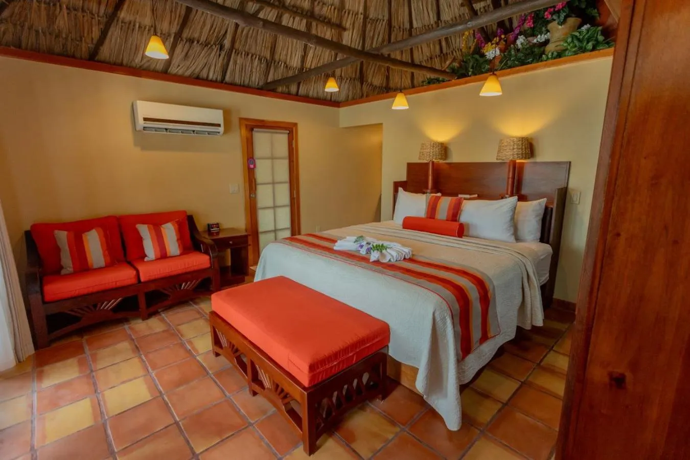 Bed in Ramon's Village Resort