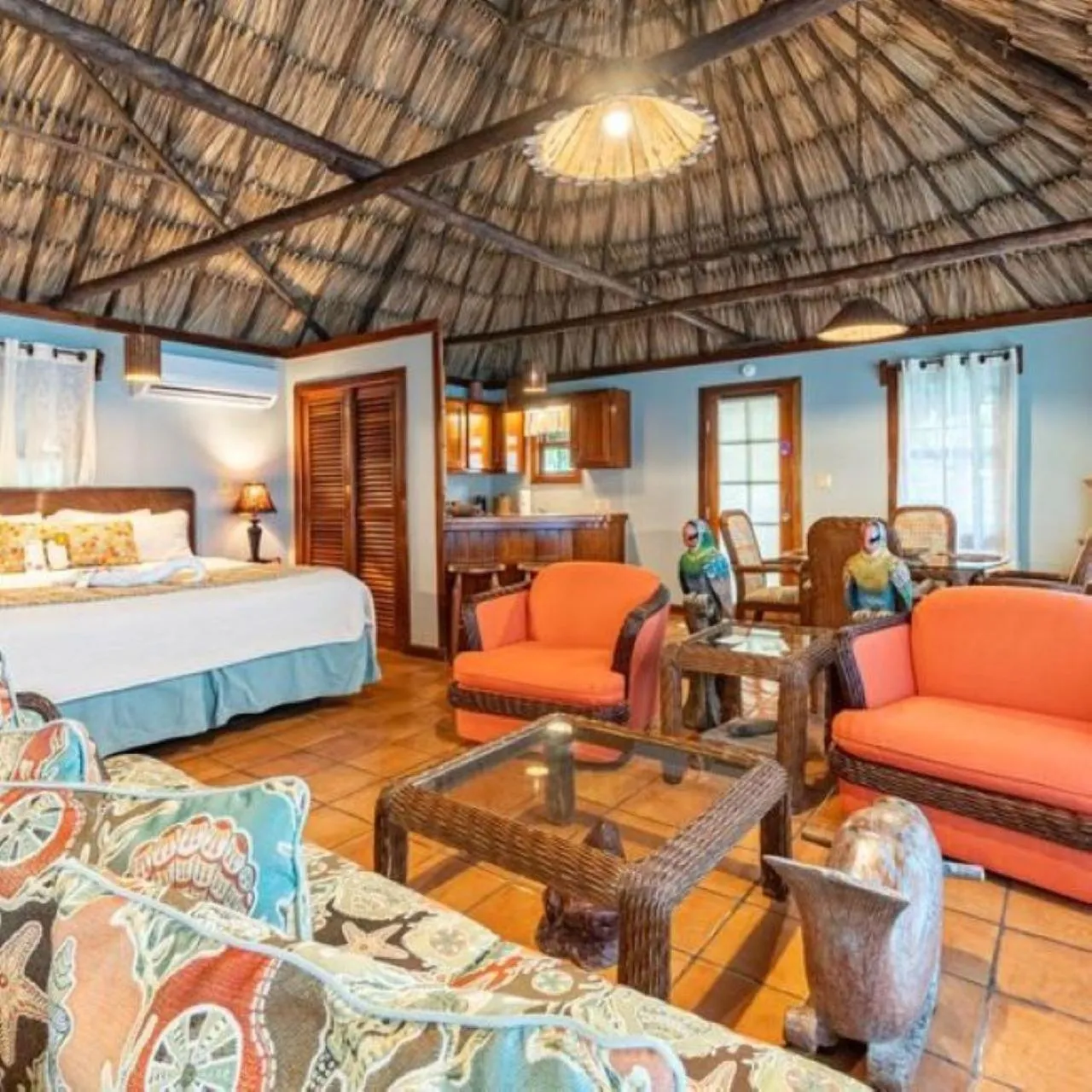 Bed in Ramon's Village Resort