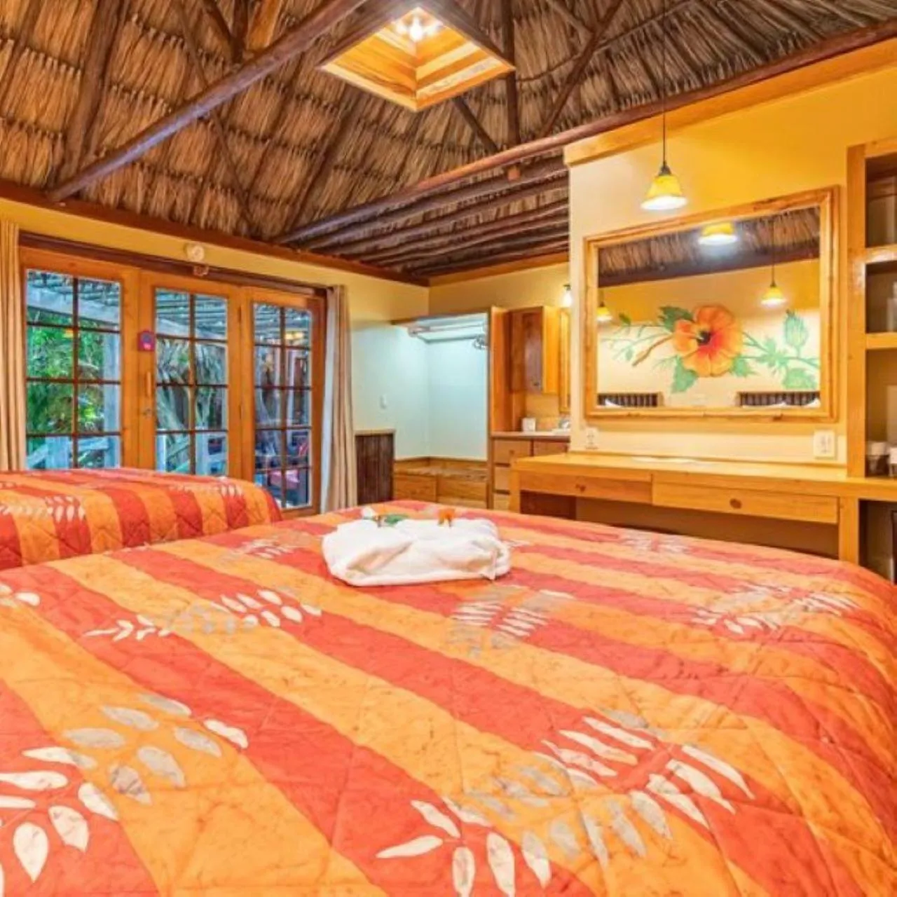 Bed in Ramon's Village Resort