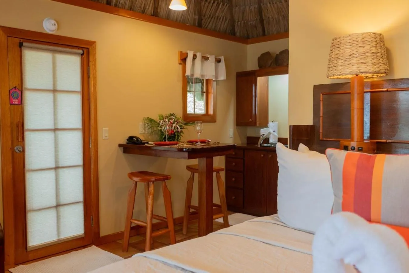 Bed in Ramon's Village Resort