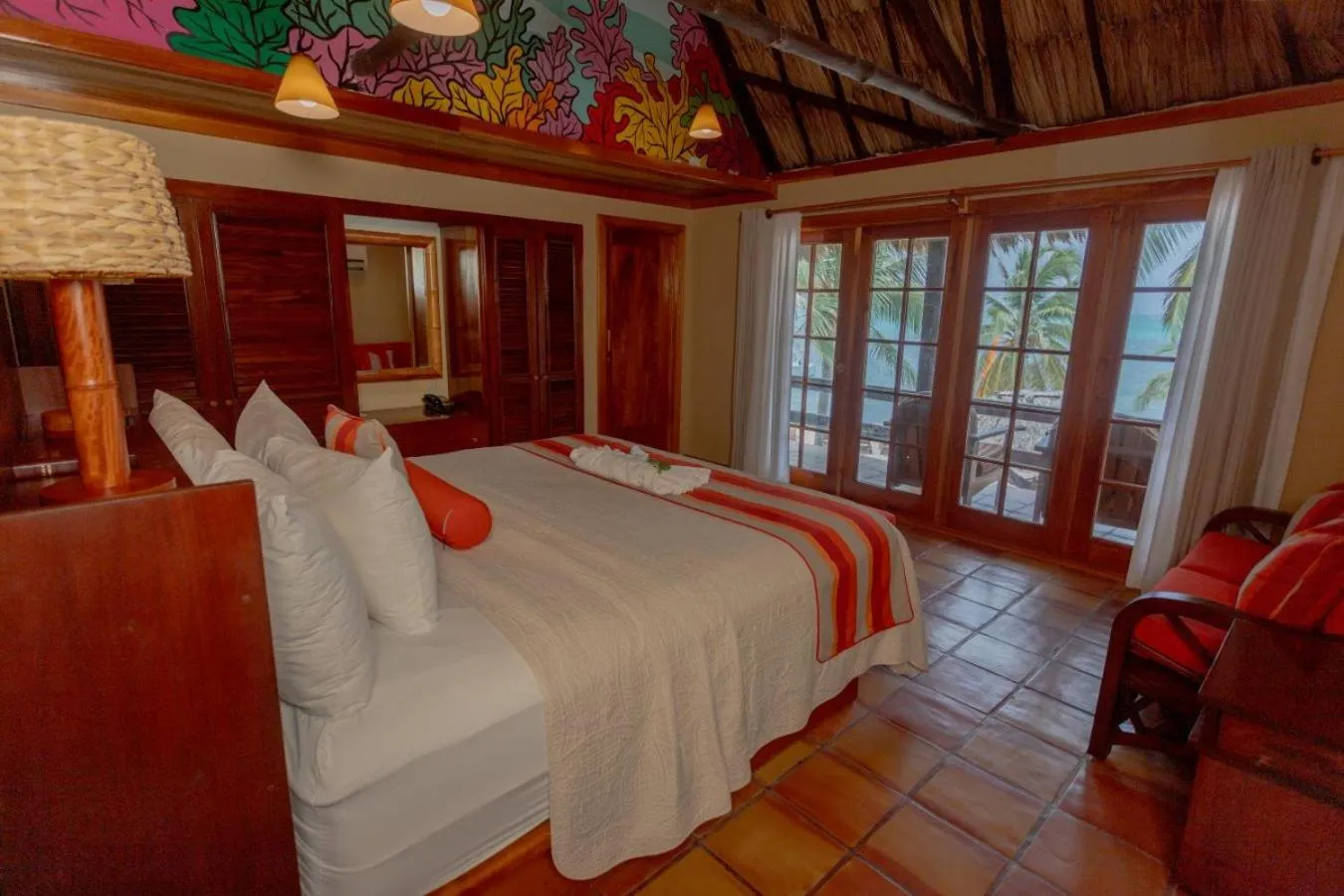 Bed in Ramon's Village Resort