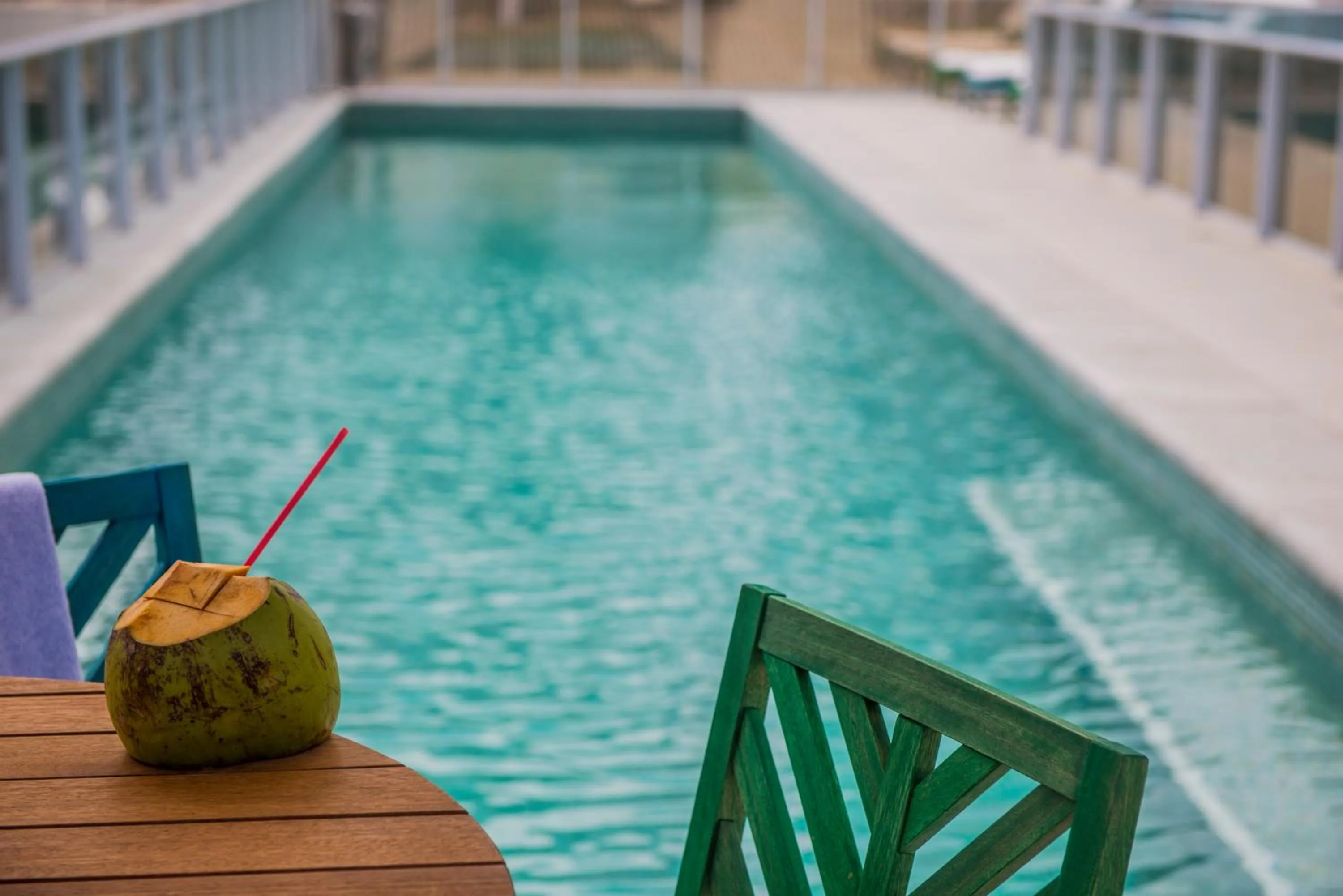 Swimming pool in Hotel Luzeiros Recife