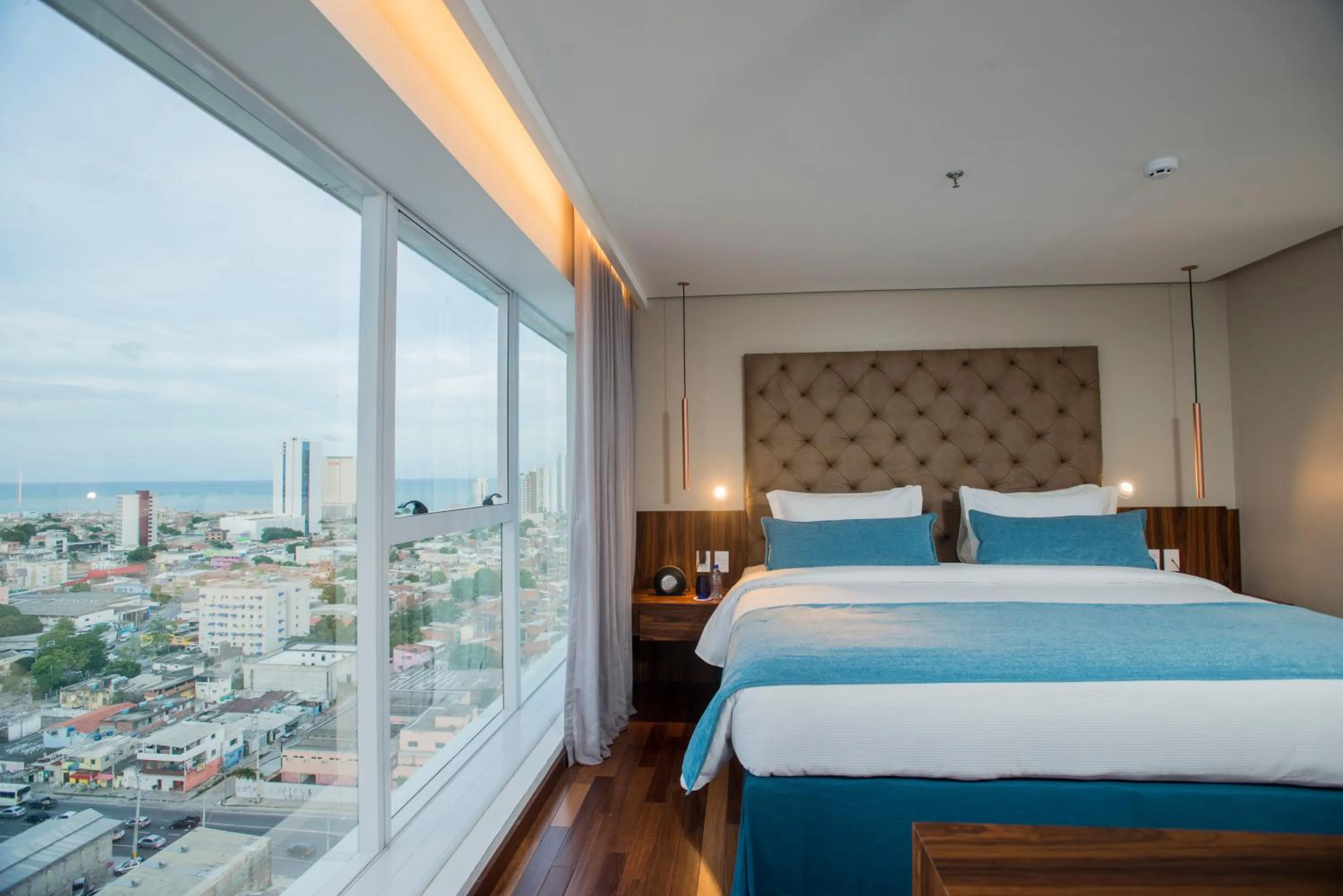 Bed in Hotel Luzeiros Recife