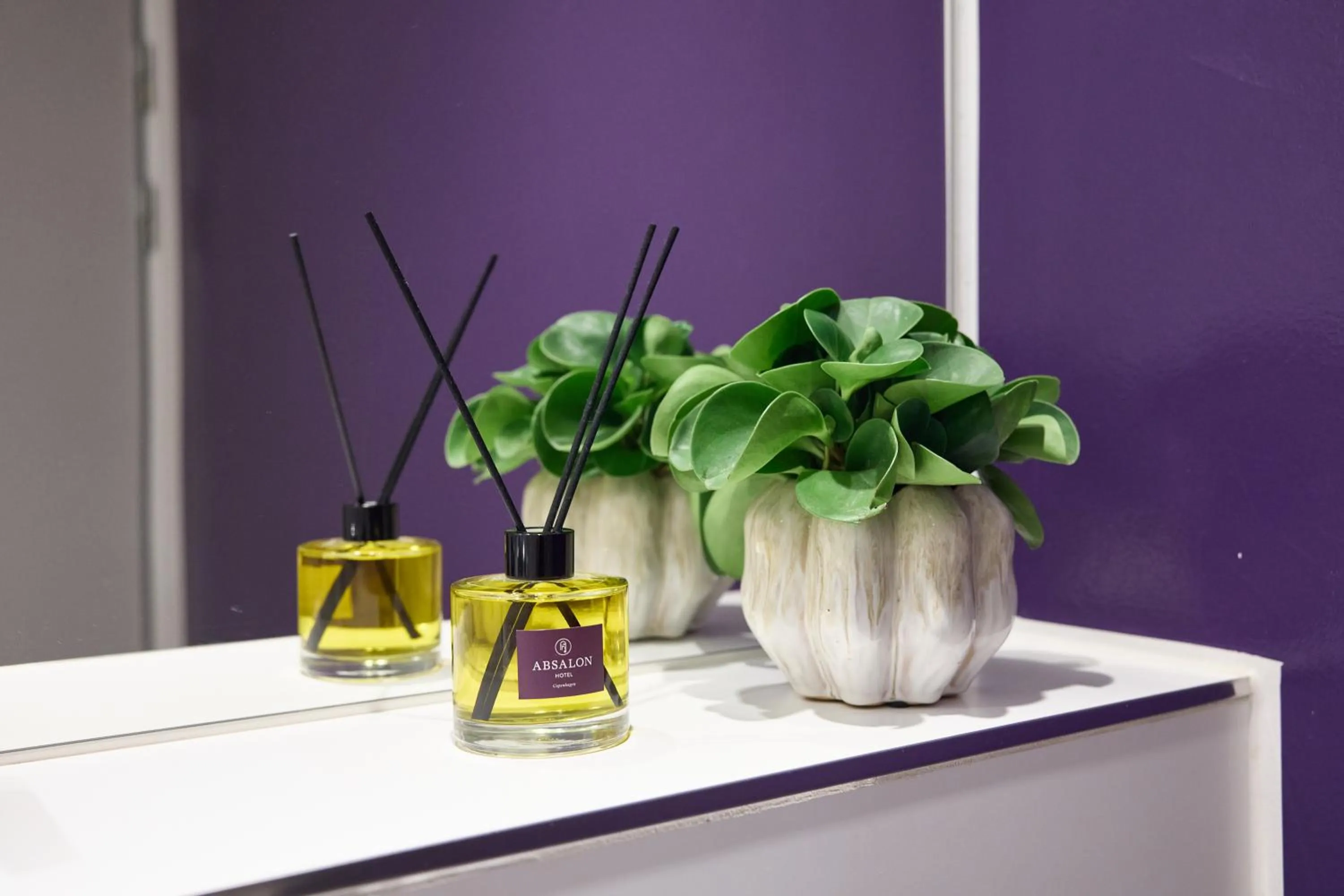 Decorative detail in Absalon Hotel