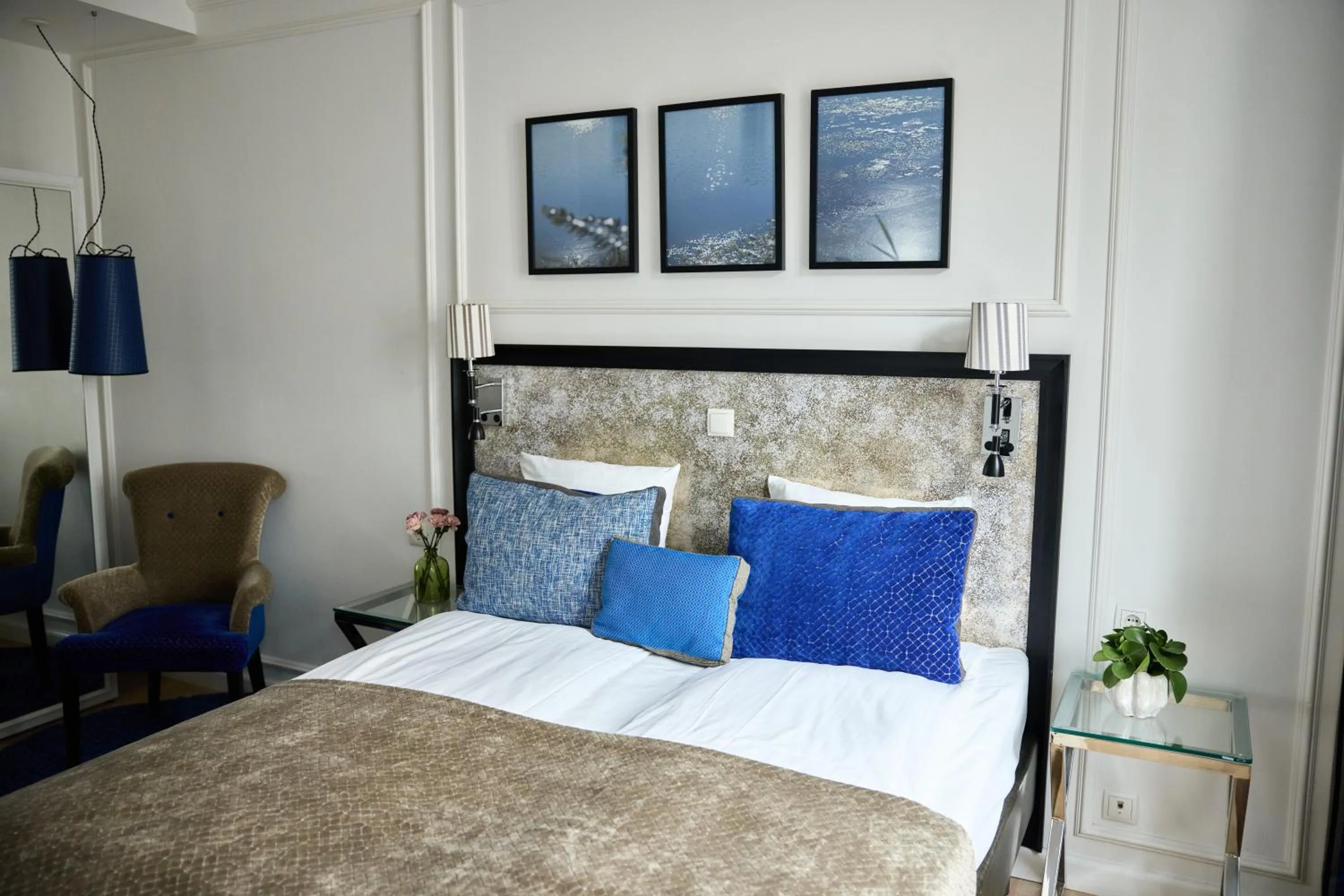 Bed in Absalon Hotel