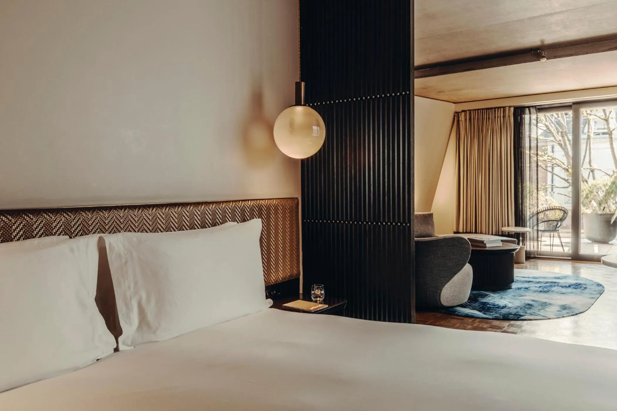 Bedroom, Bed in Aethos London Shoreditch