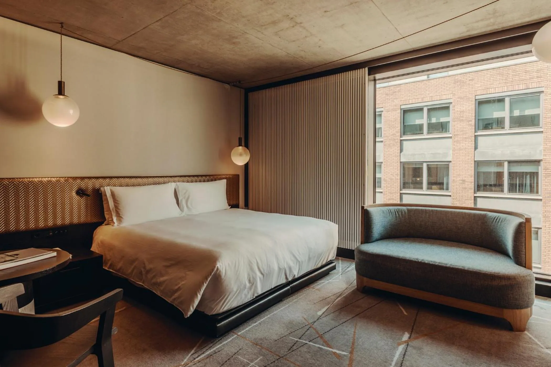 Bedroom, Bed in Aethos London Shoreditch