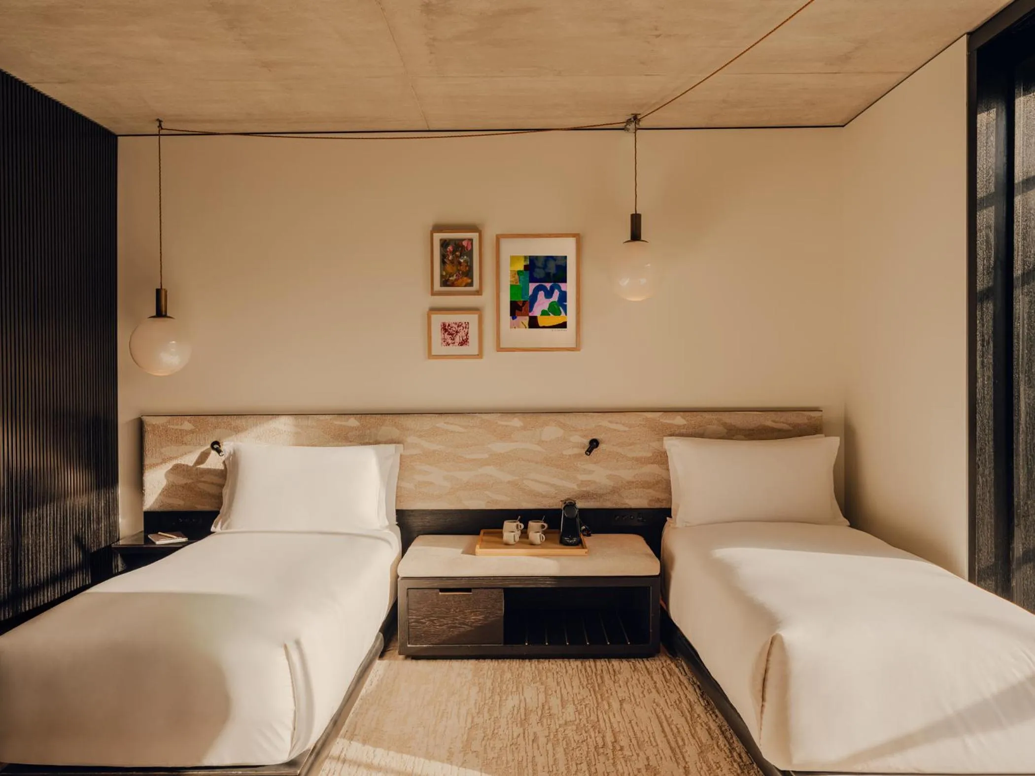 Bed in Aethos London Shoreditch