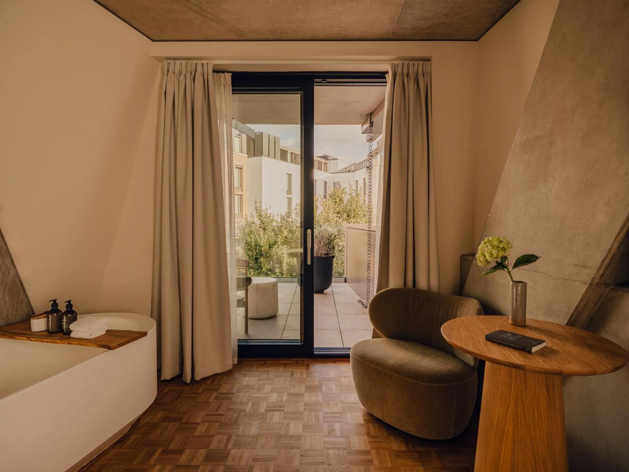 Bed in Aethos London Shoreditch