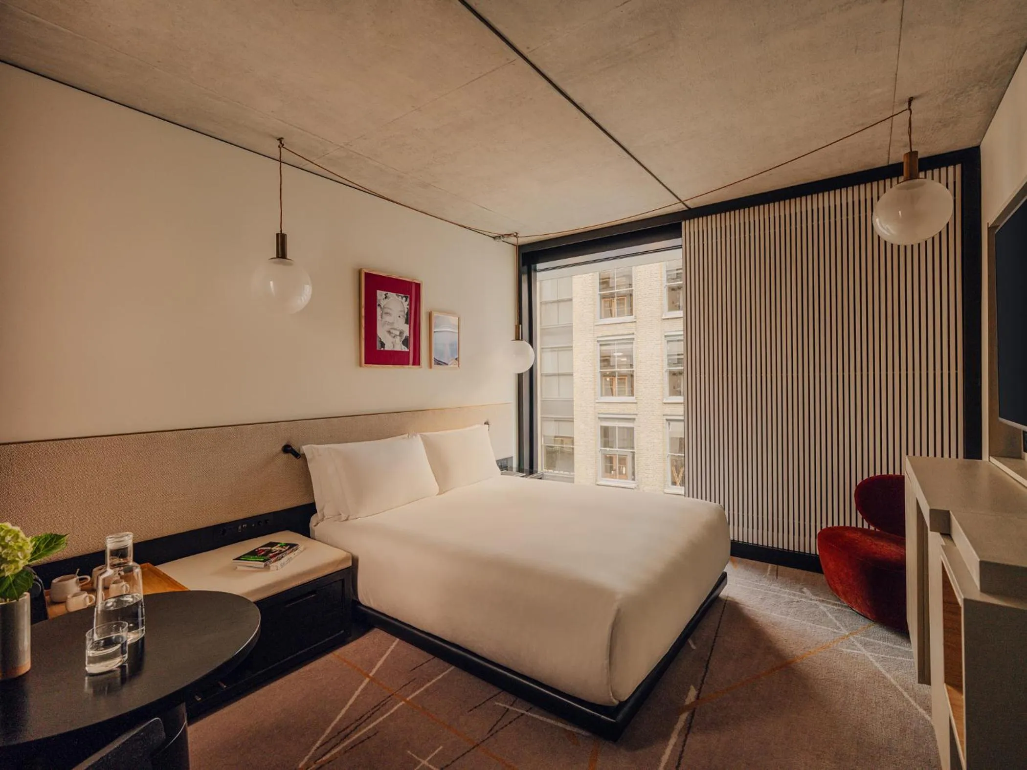 Bed in Aethos London Shoreditch