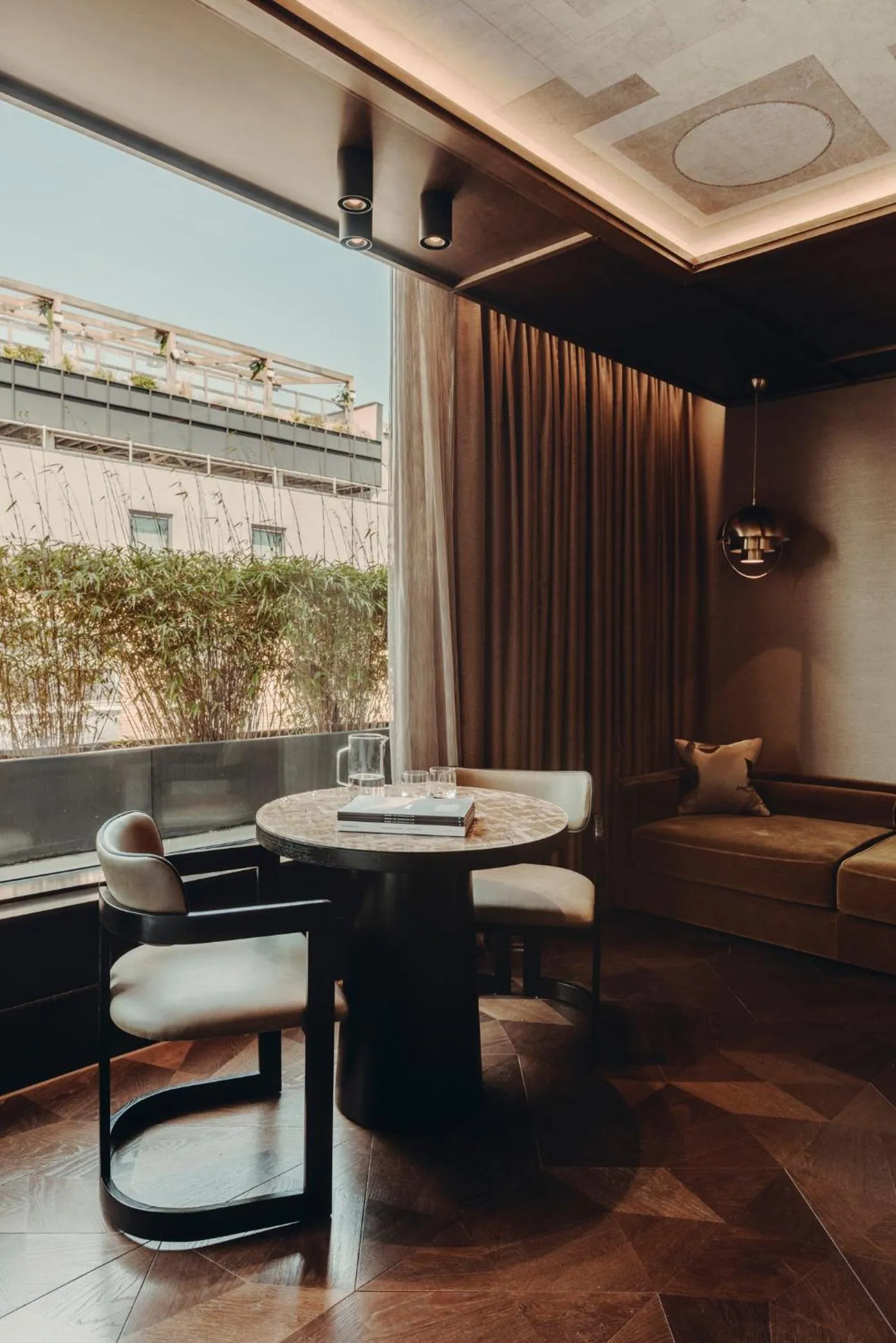 Living room in Aethos London Shoreditch