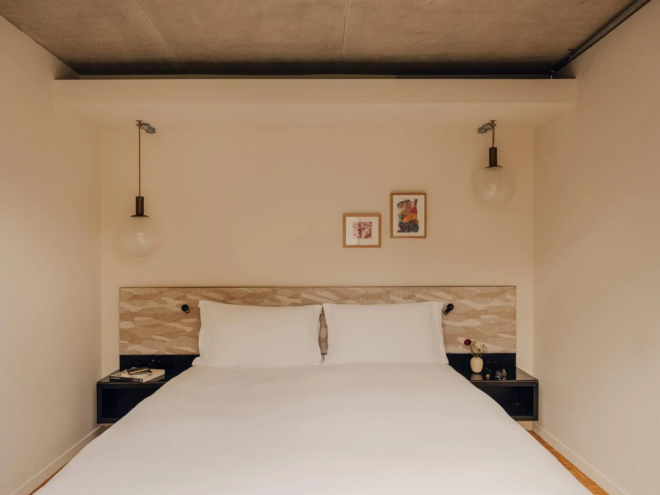 Bed in Aethos London Shoreditch