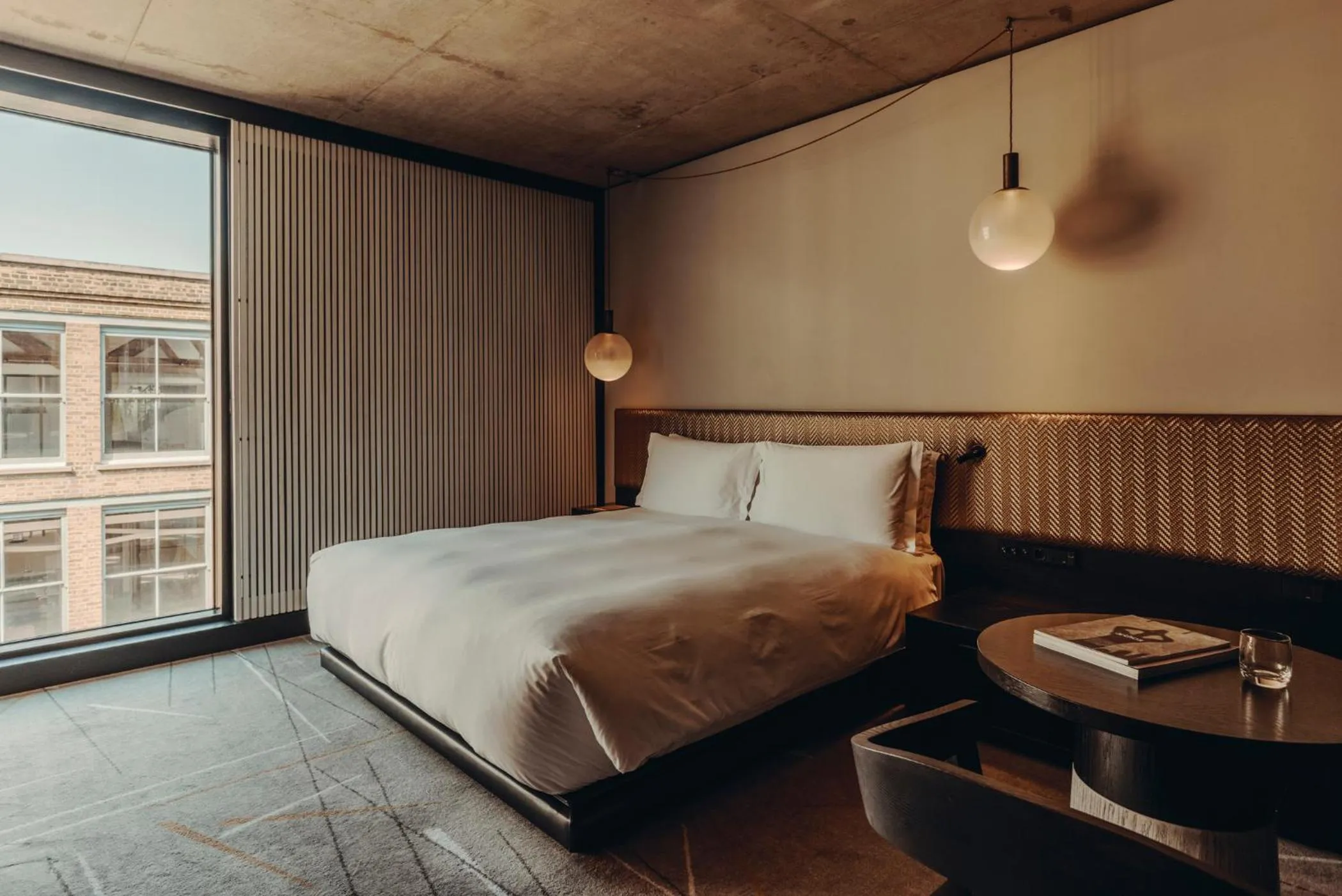 Bedroom, Bed in Aethos London Shoreditch