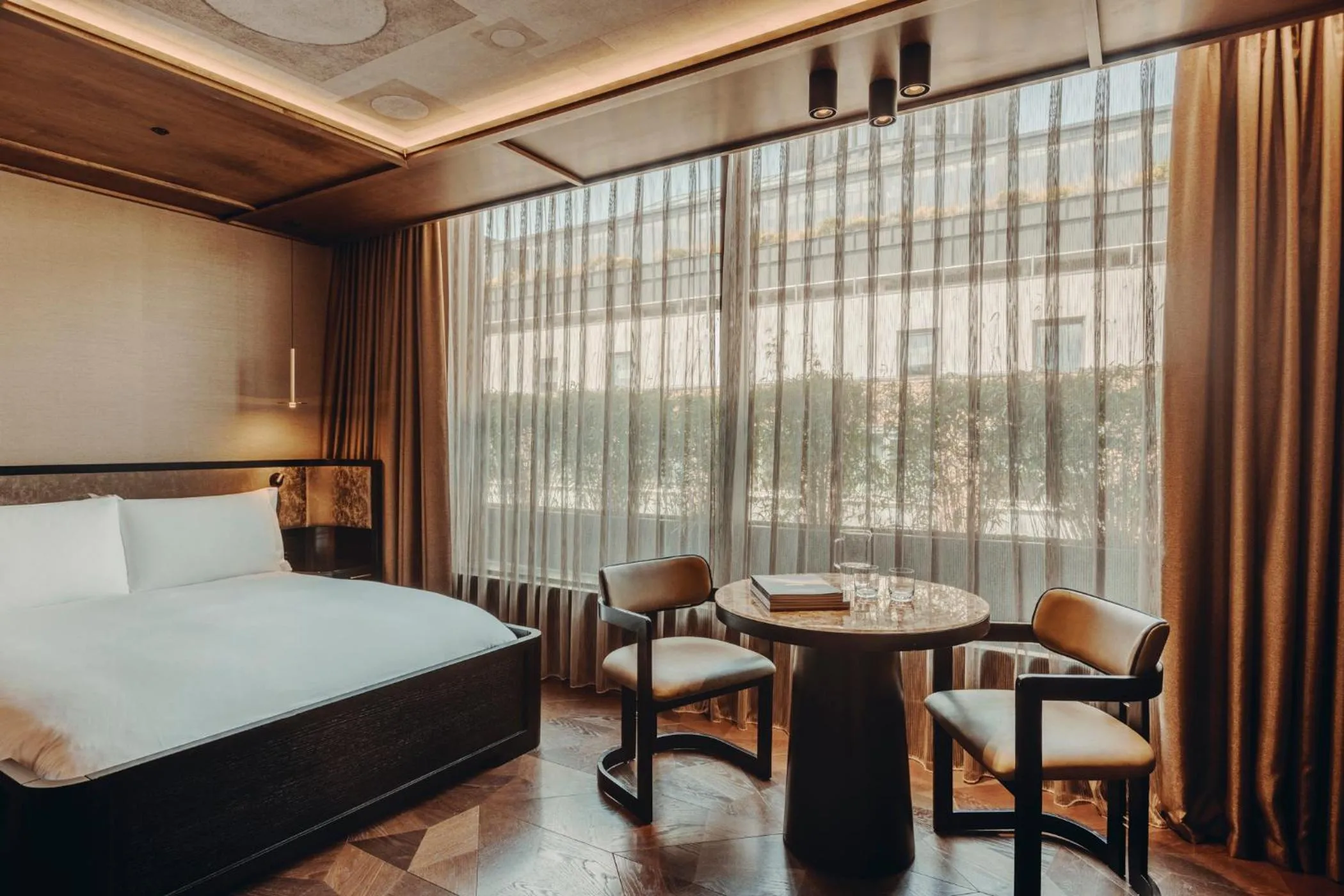 Bedroom, Bed in Aethos London Shoreditch