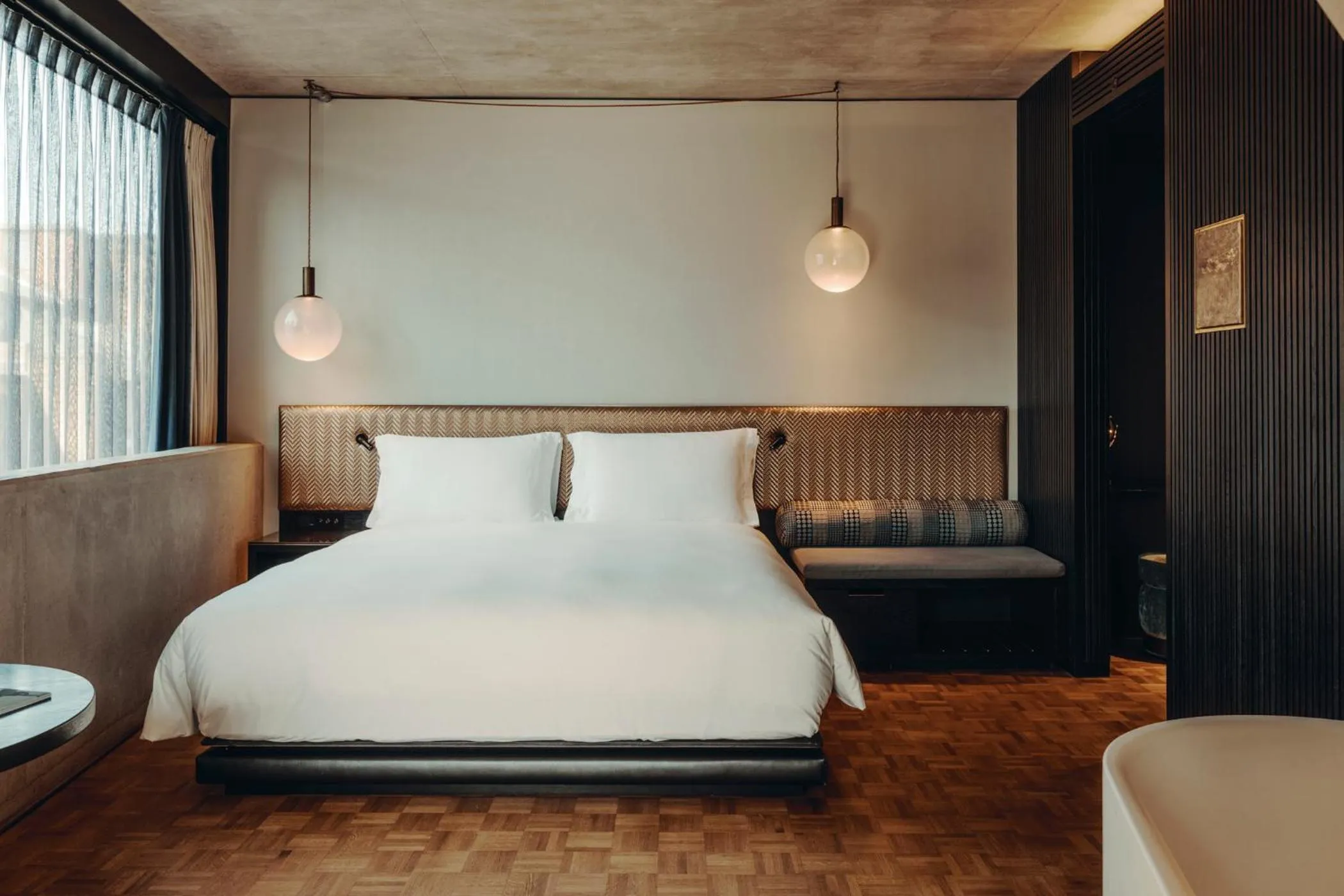 Bedroom, Bed in Aethos London Shoreditch
