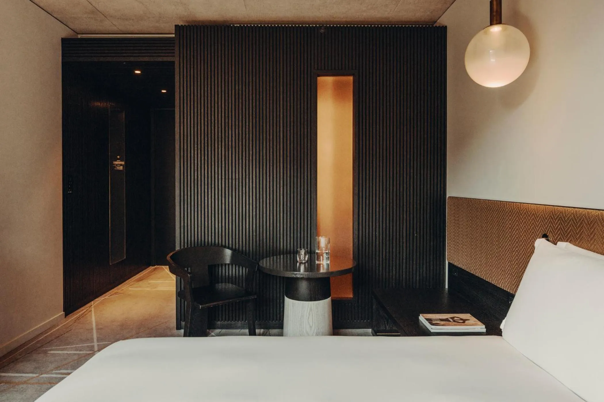 Bedroom, Bed in Aethos London Shoreditch