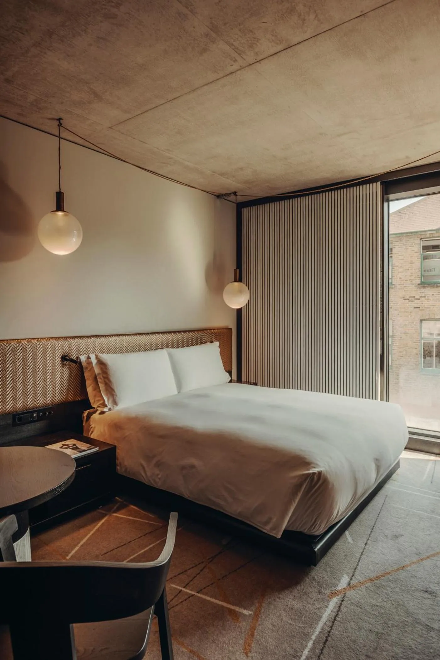 Bedroom, Bed in Aethos London Shoreditch