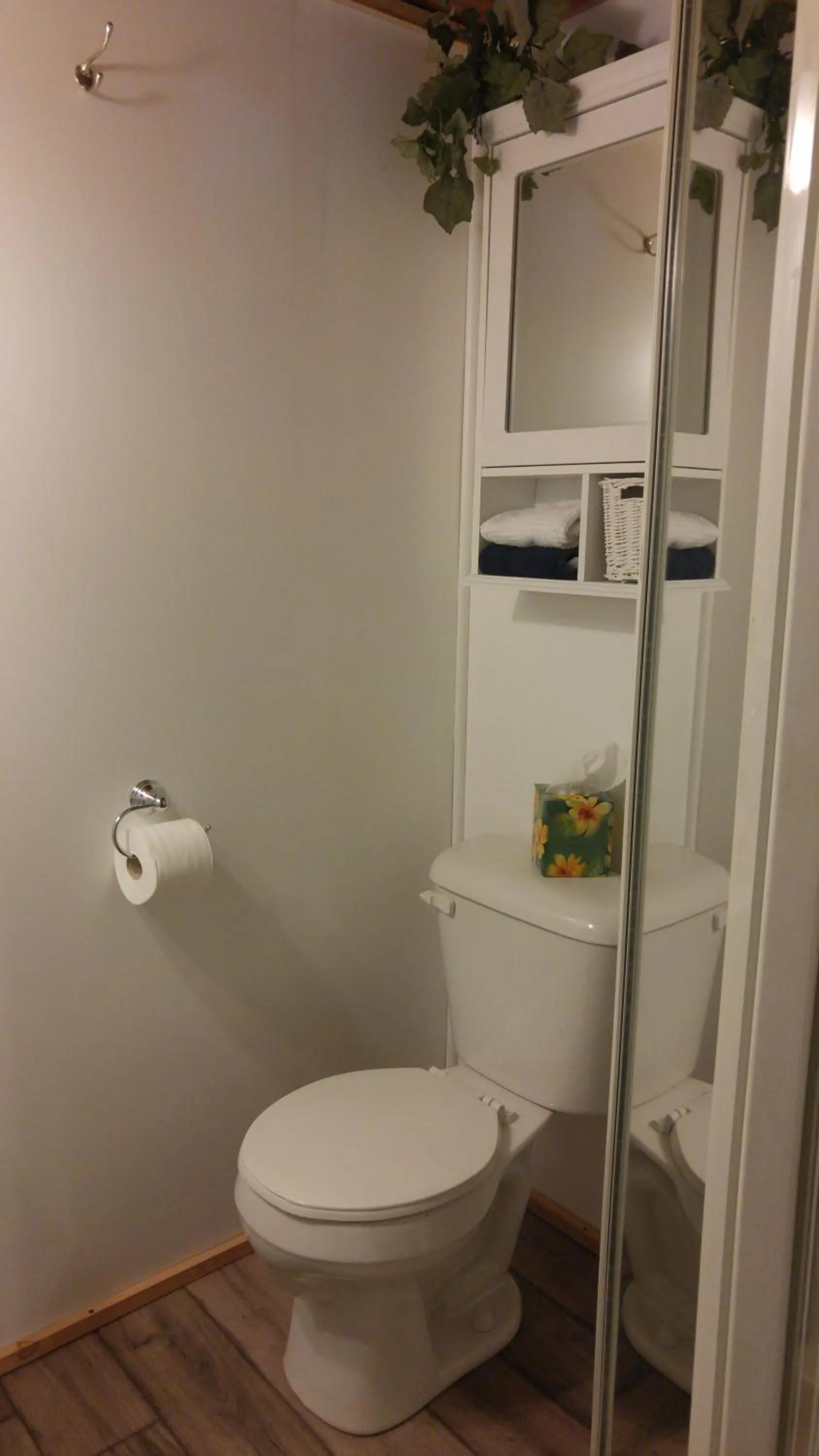 Bathroom in Wolfwood Guest Ranch