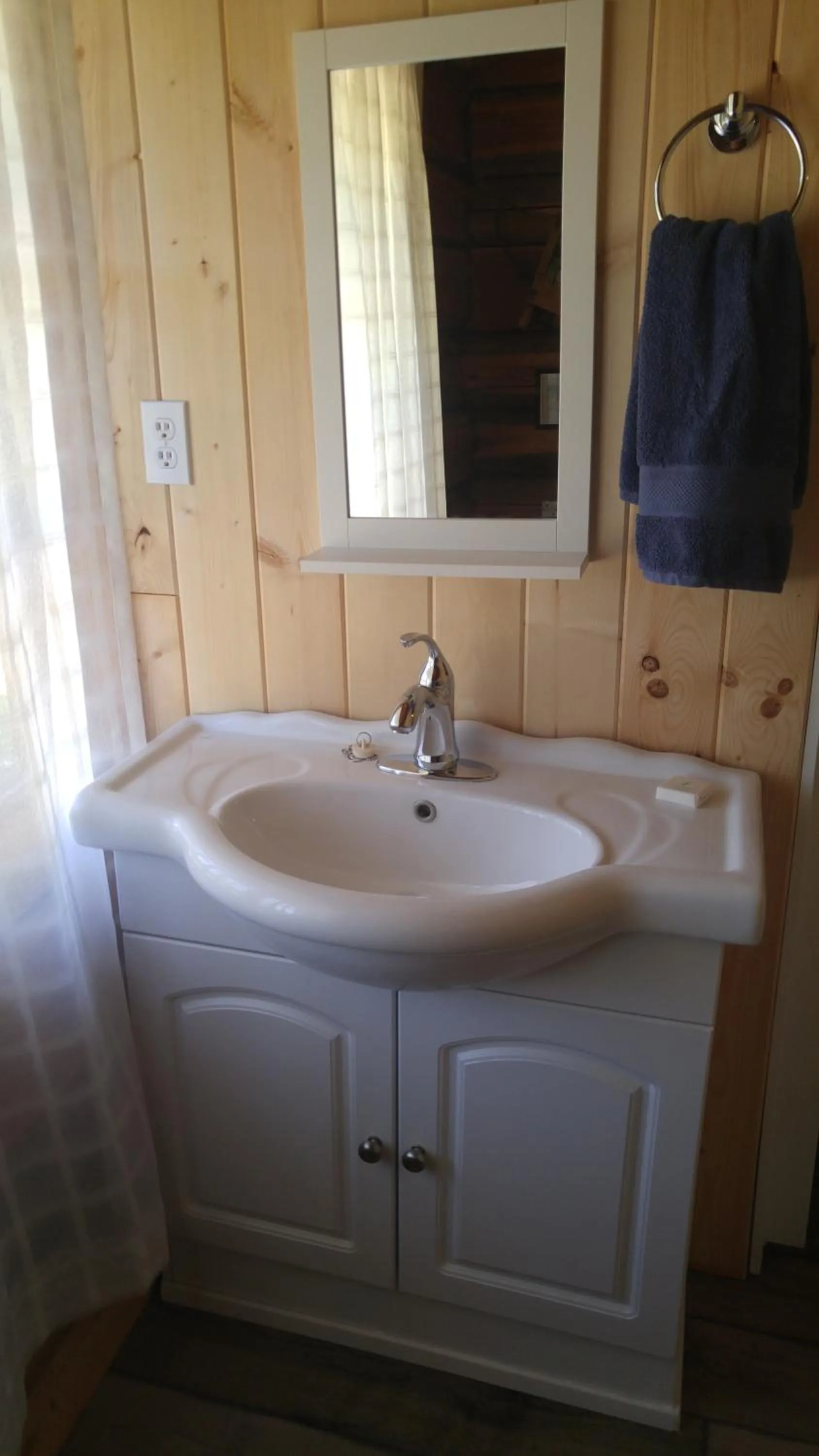 Bathroom in Wolfwood Guest Ranch