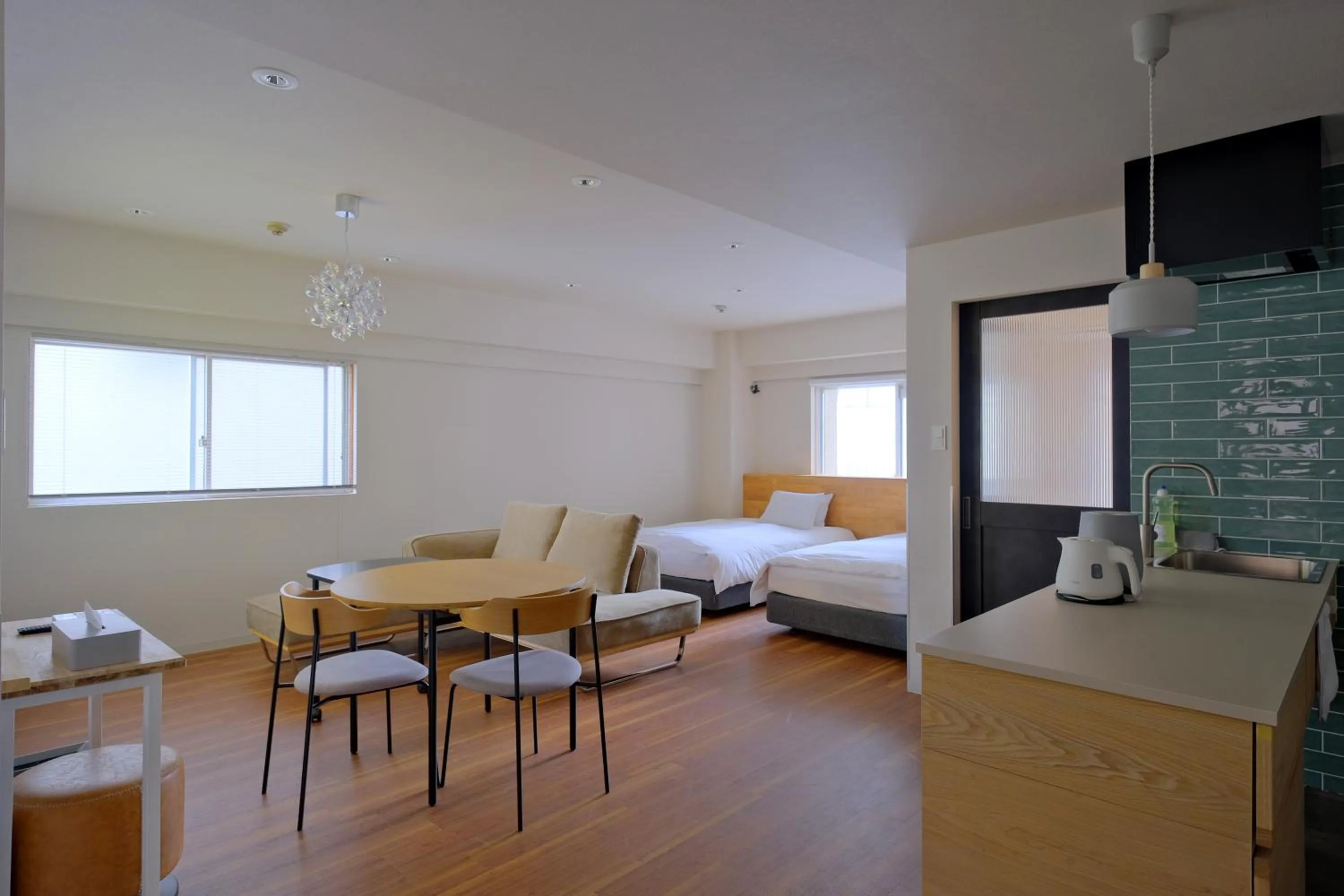 Deluxe Double Room in Namba Hara apartment