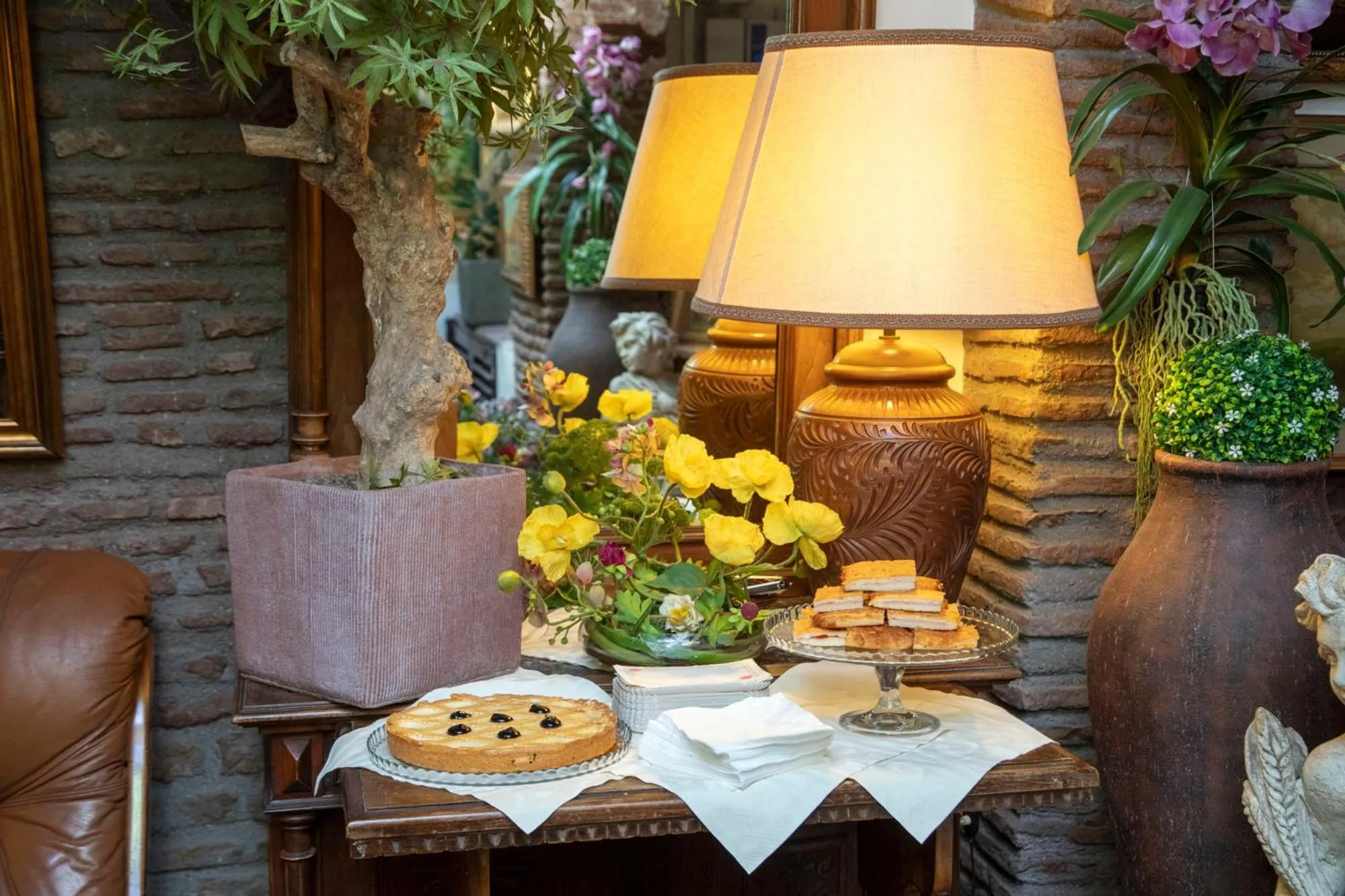 Food and drinks in Hotel Barrett