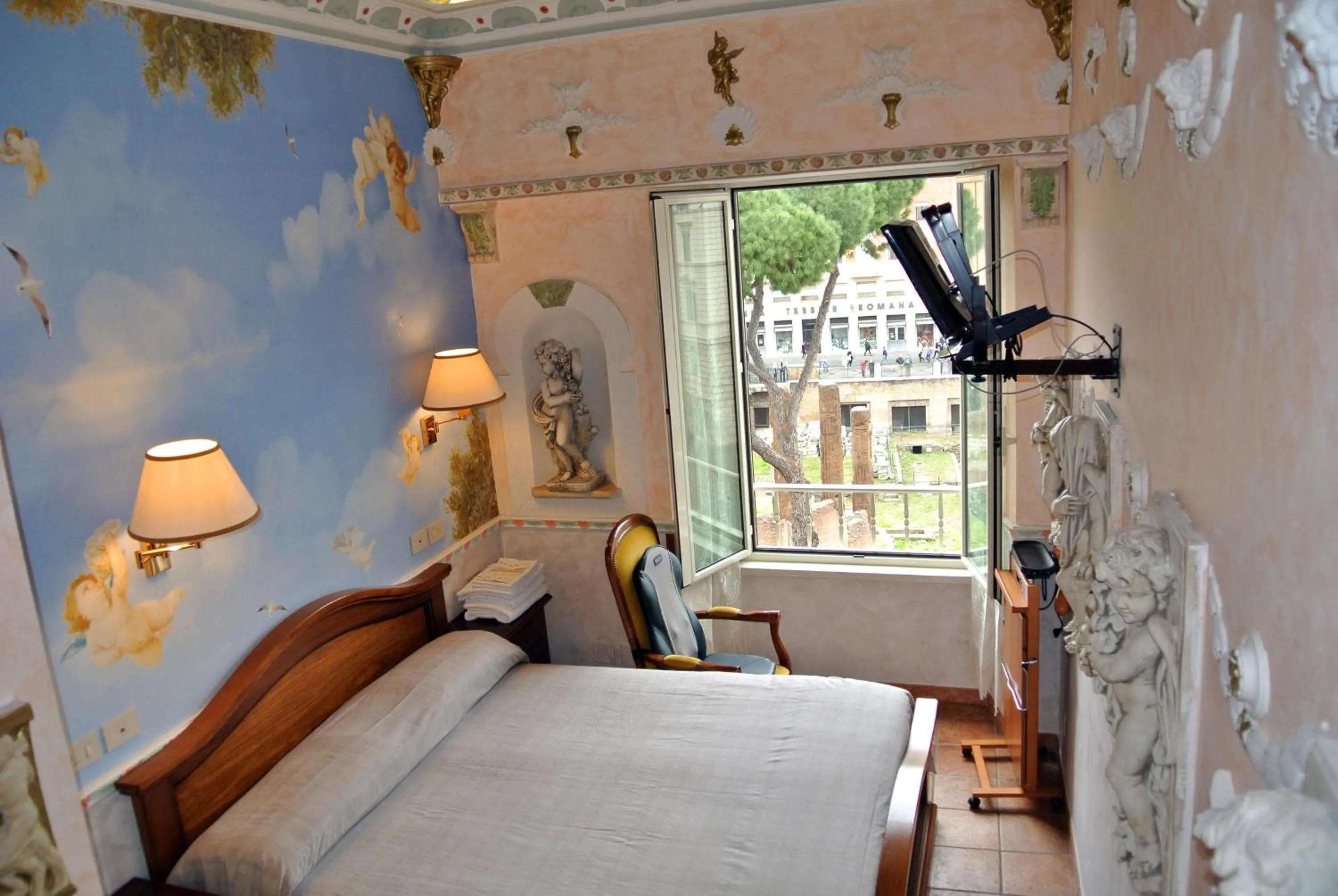 Bed in Hotel Barrett