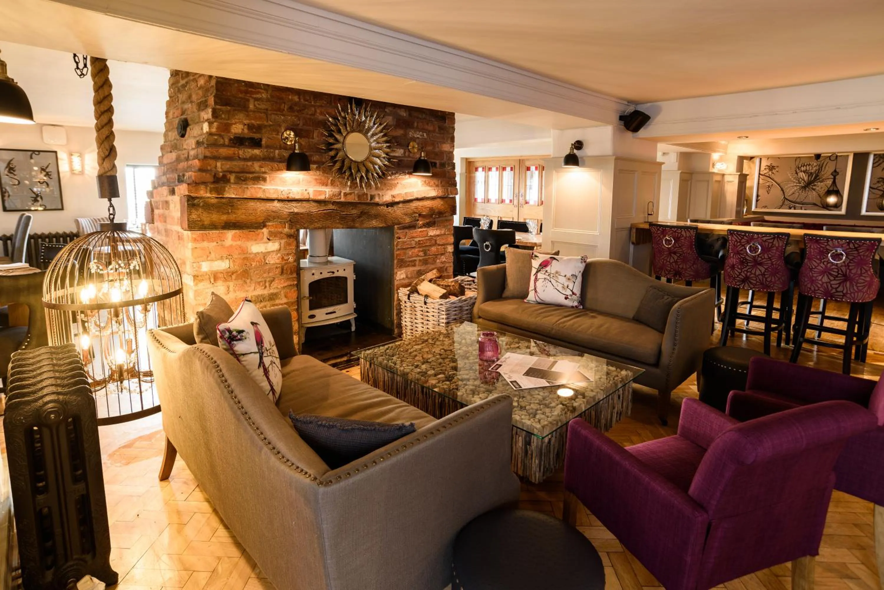 Lounge or bar in The Wheatsheaf Inn