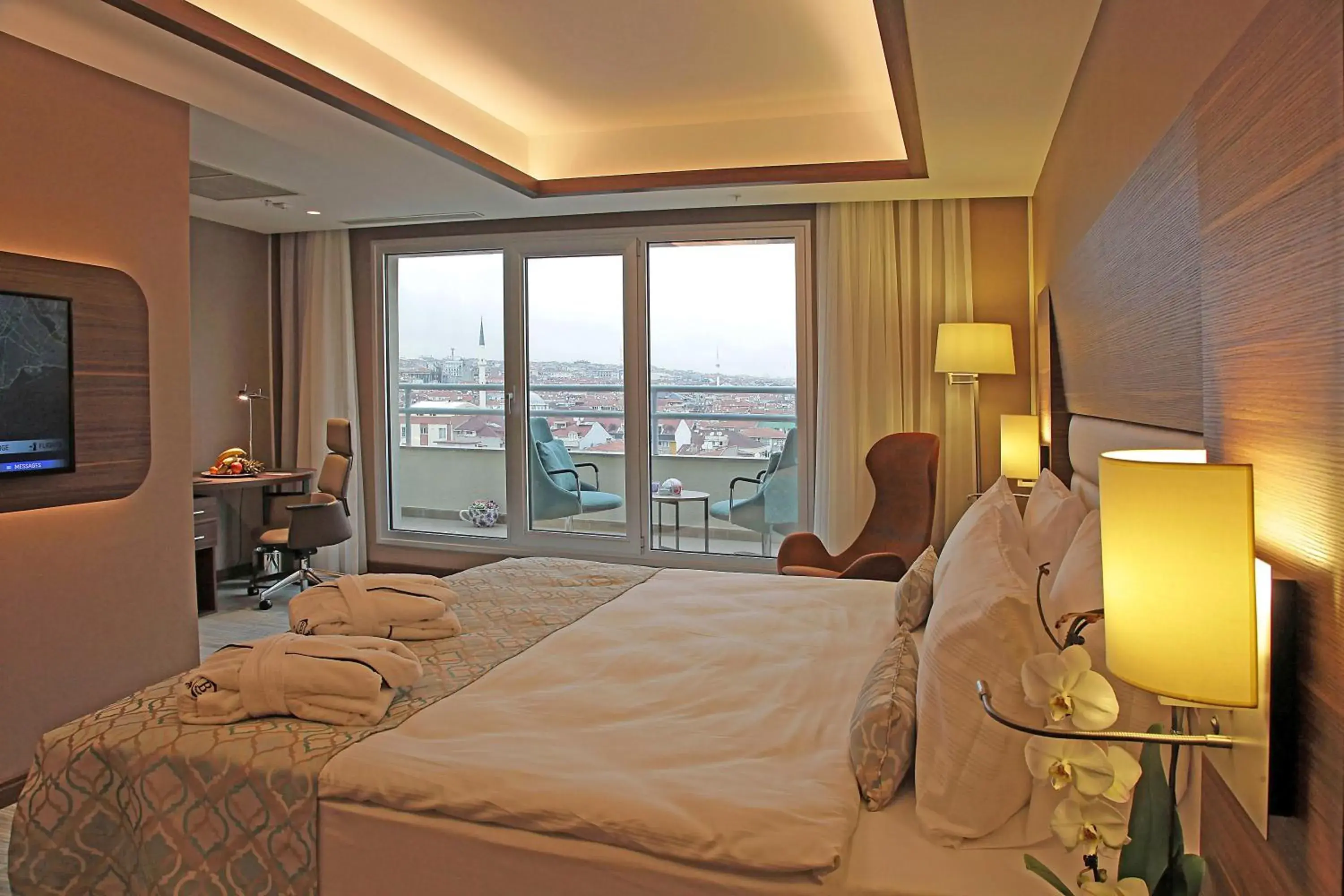 Decorative detail, Bed in Bricks Hotel İstanbul Decorative detail, Bed in Bricks Hotel İstanbul