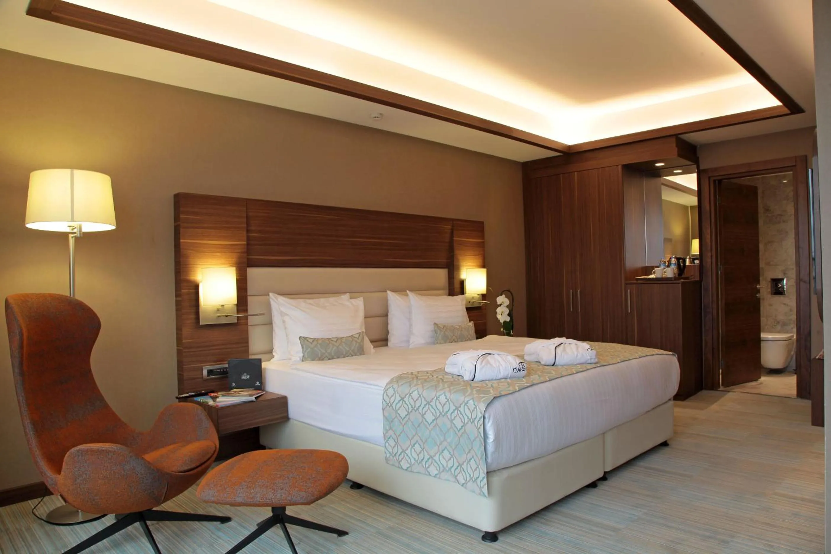 Coffee/tea facilities, Bed in Bricks Hotel İstanbul