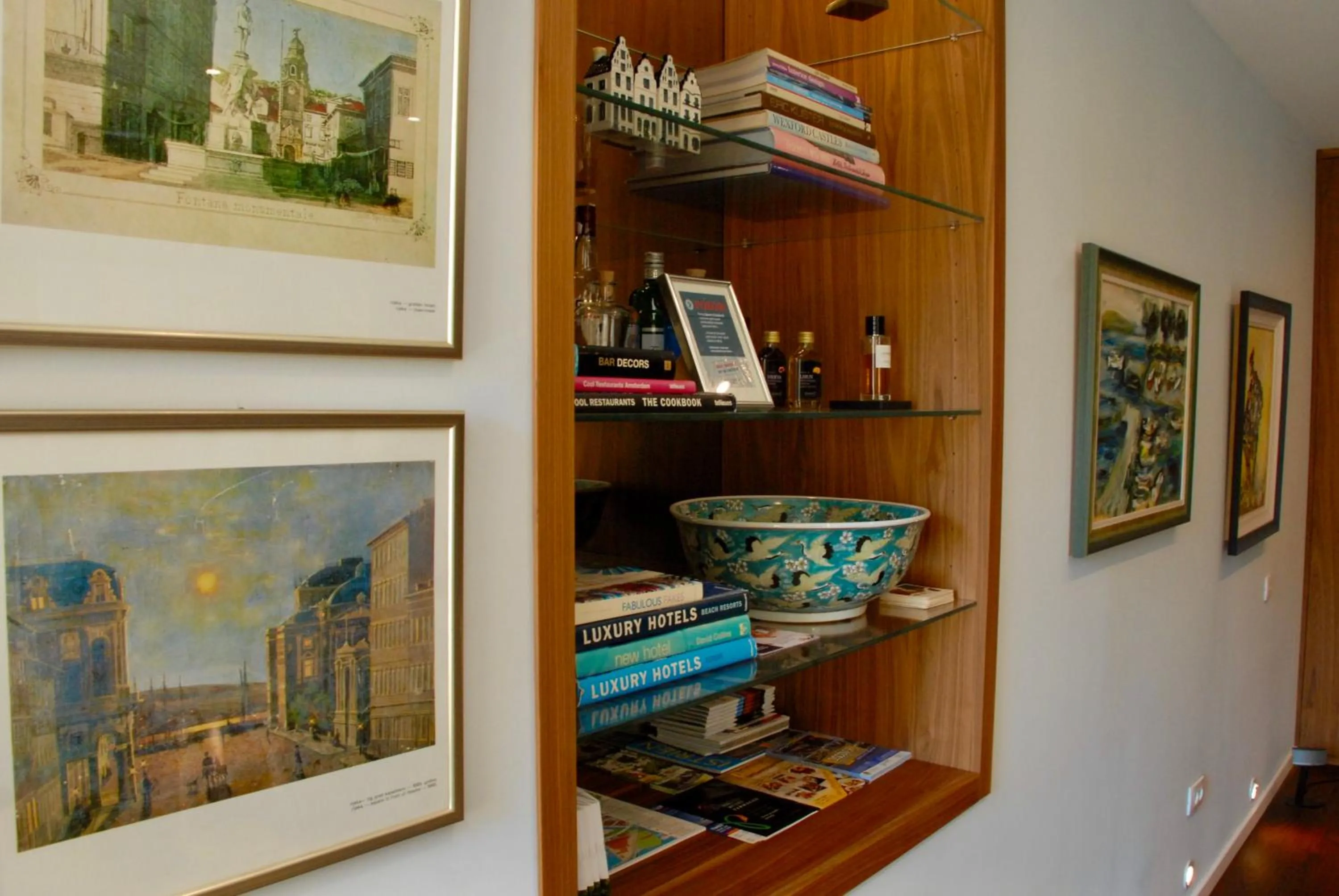 Lobby or reception in Old Town Inn