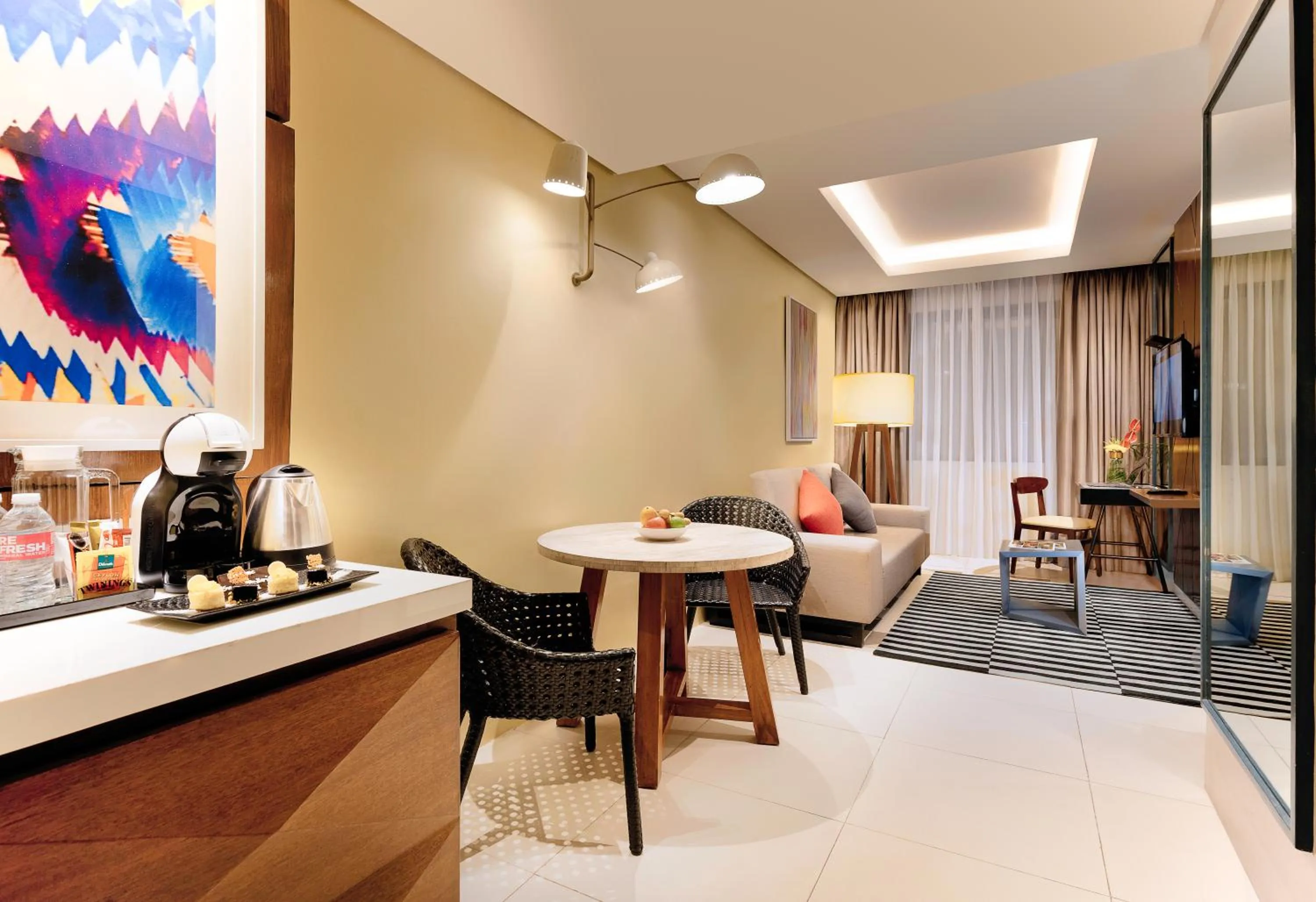 Living room in Summit Galleria Cebu