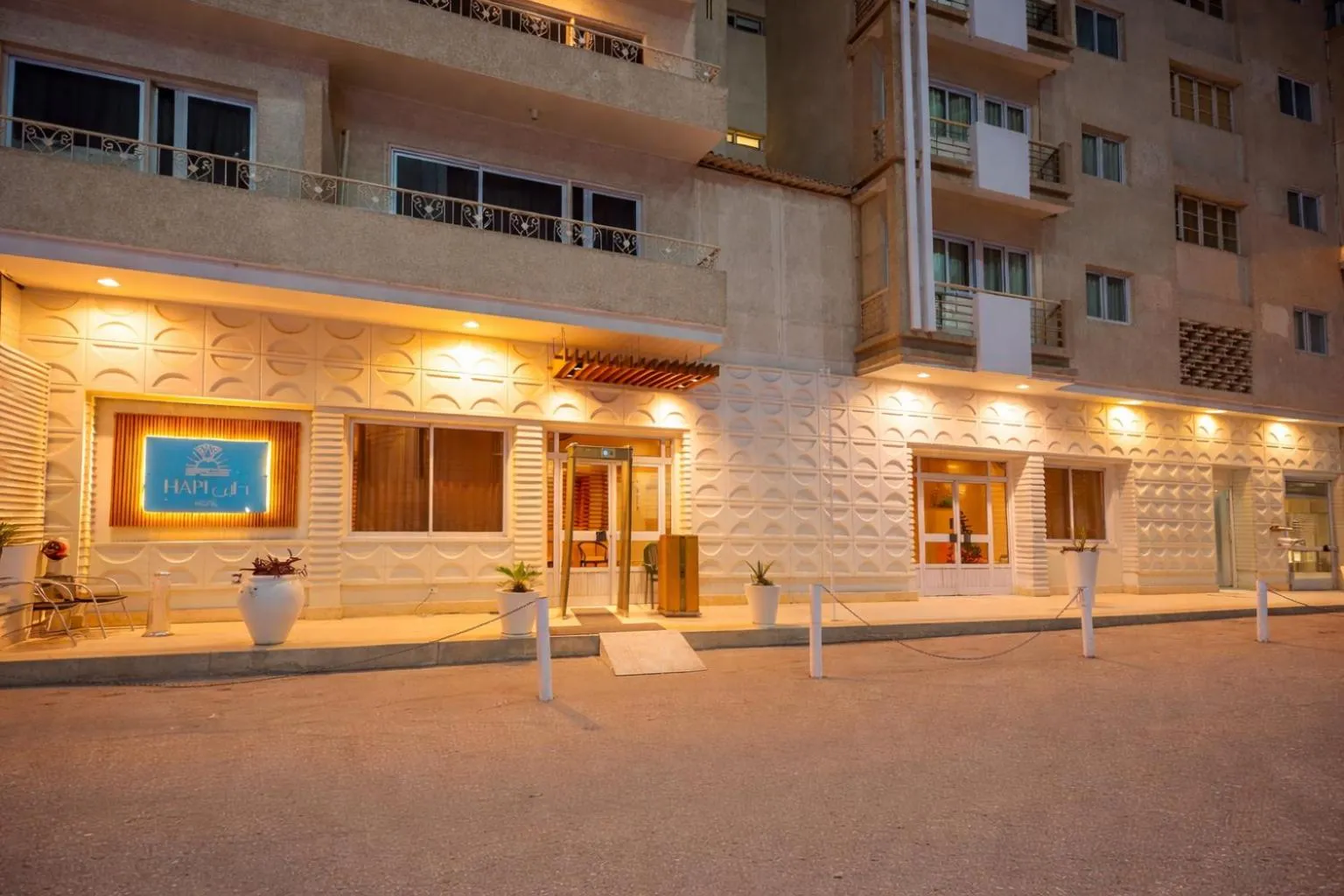 Property building in Hapi Hotel