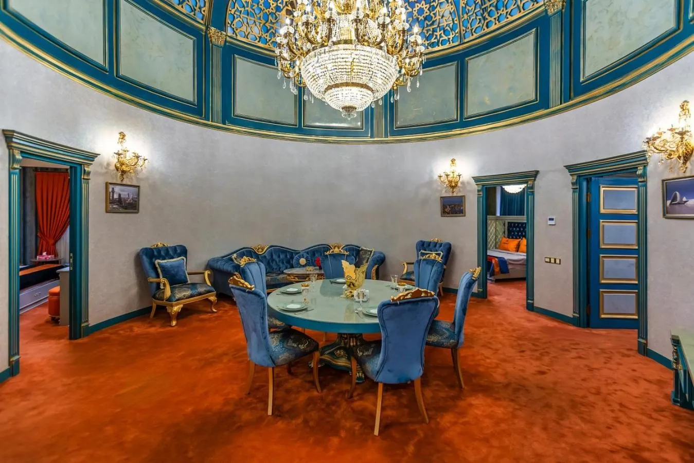 Living room in Manor Luxury Hotel Baku