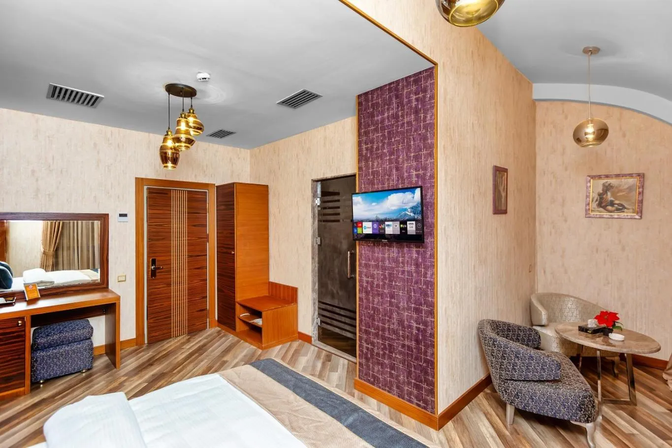 Photo of the whole room, Bed in Manor Luxury Hotel Baku