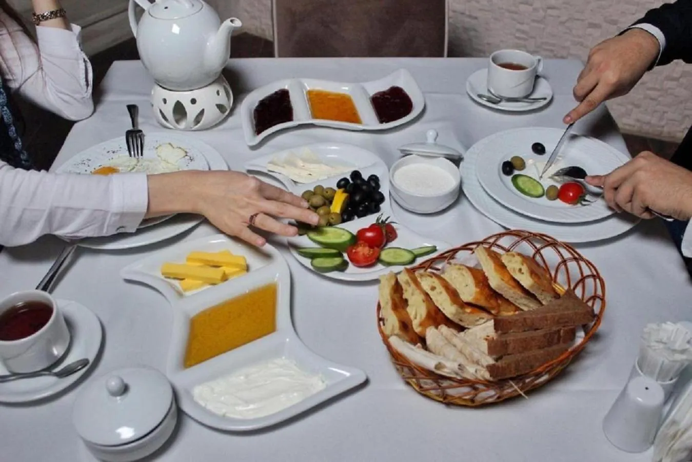 Food and drinks in Manor Luxury Hotel Baku