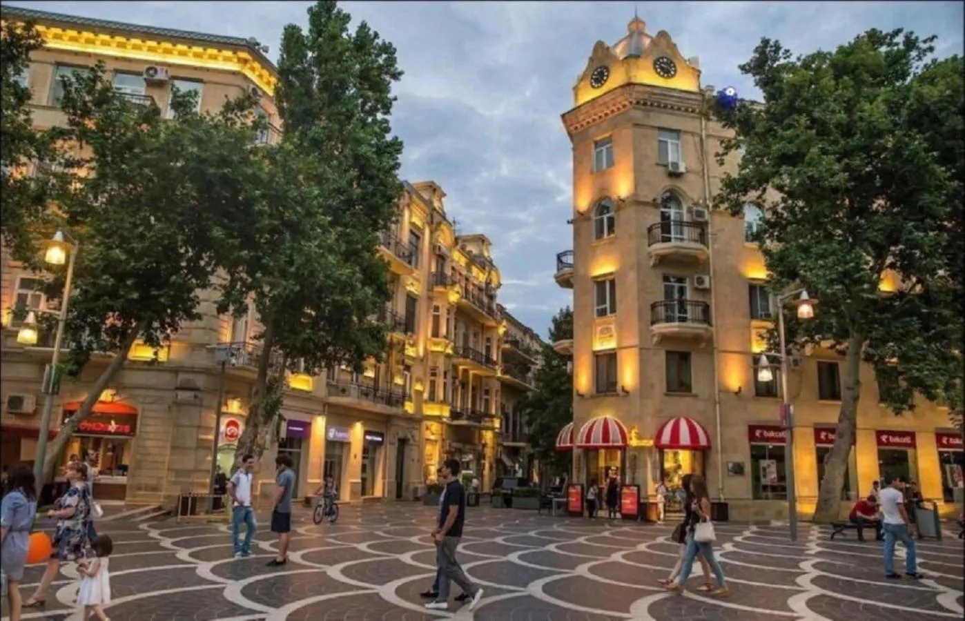 Shopping Area in Manor Luxury Hotel Baku