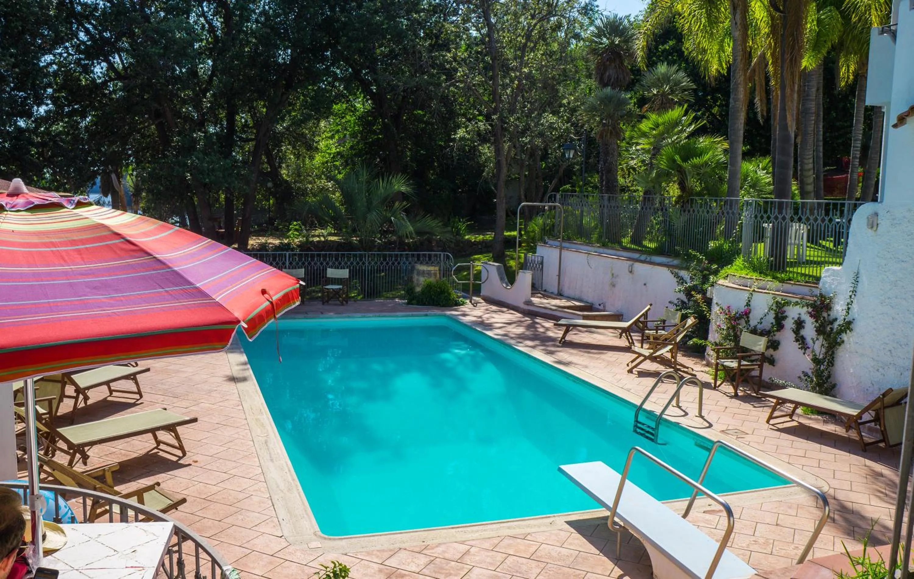 Pool view in Baia D'Oro
