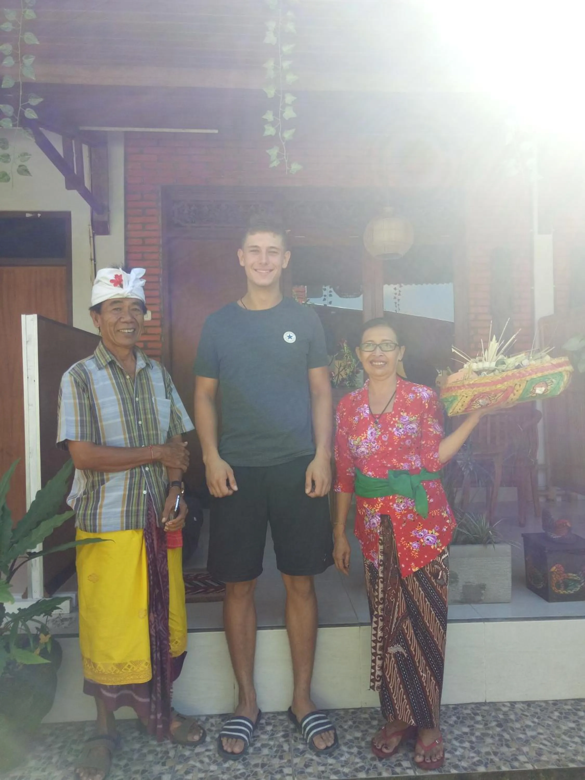 Family in Geriya House