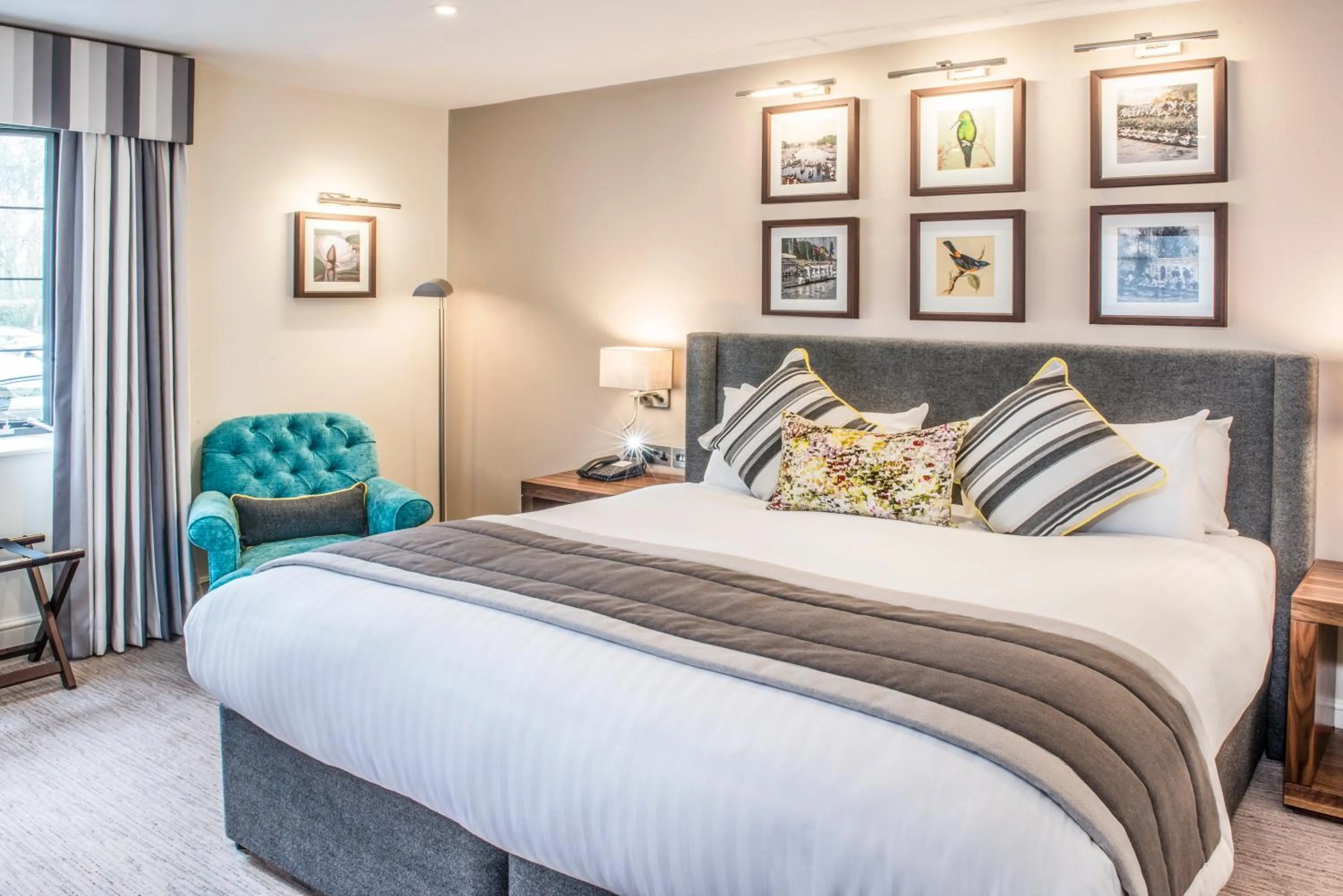 Bedroom, Bed in voco Oxford Thames by IHG