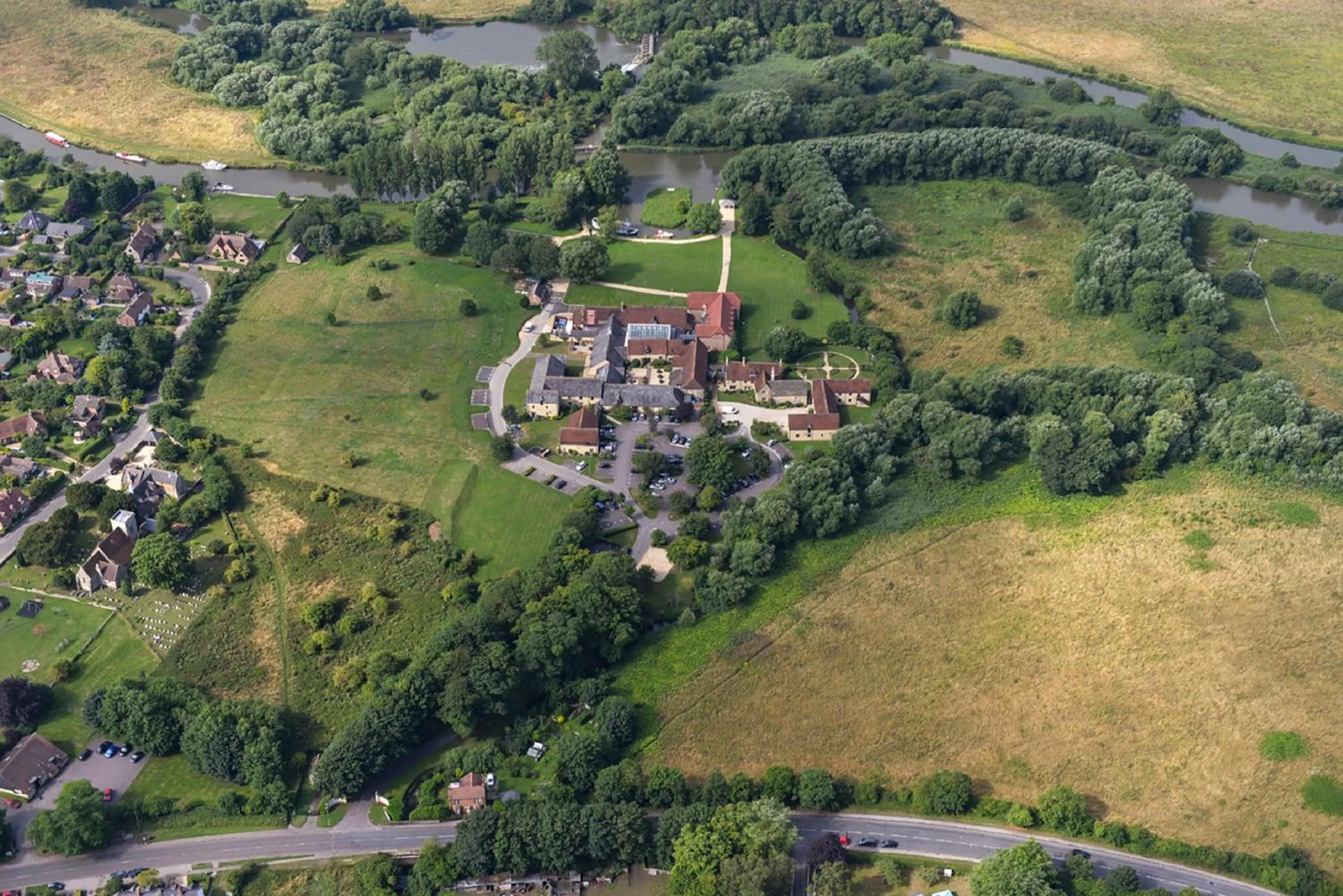 Bird's eye view in voco Oxford Thames by IHG
