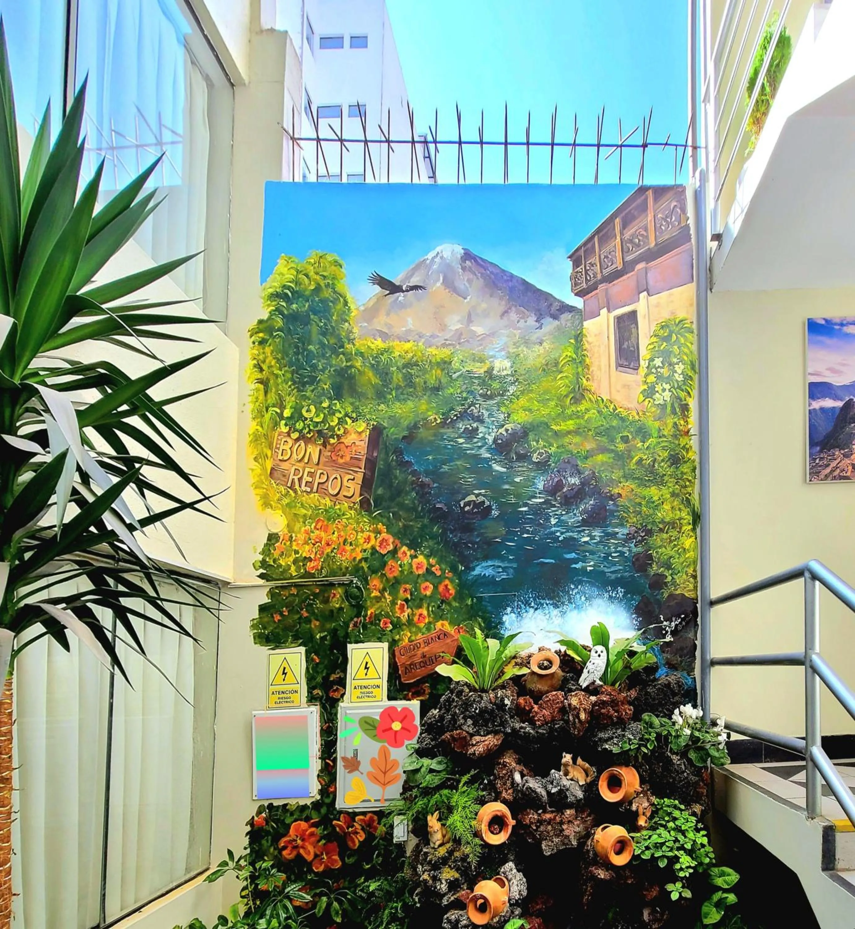 Garden in Bon Repos Arequipa