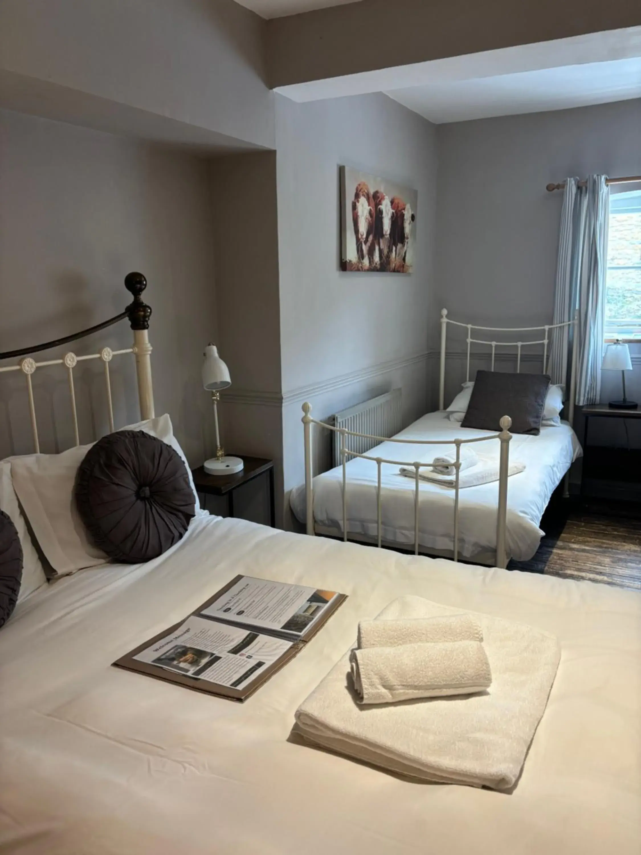 Bed in The George Hotel Bed in The George Hotel