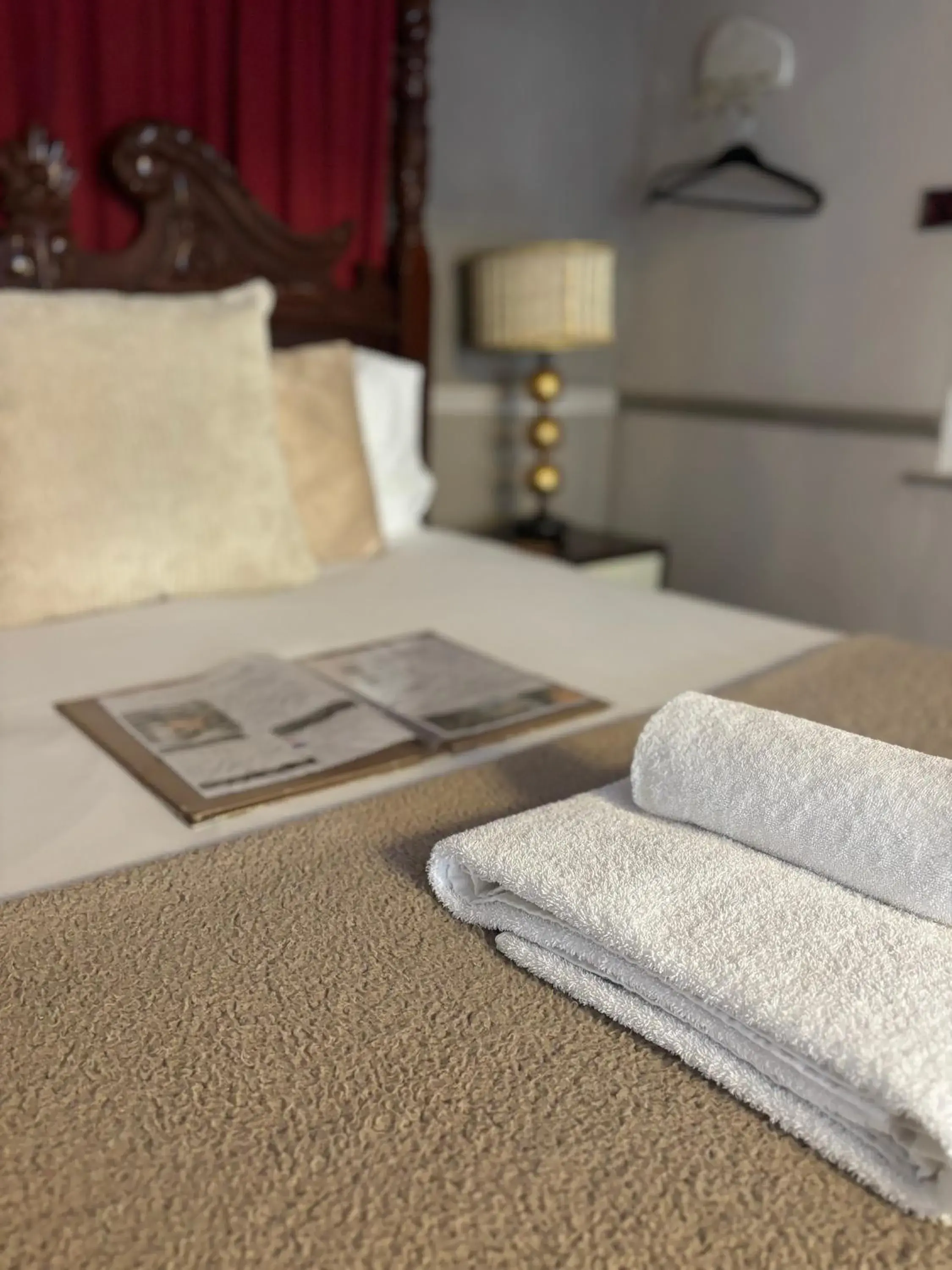 Bed in The George Hotel Bed in The George Hotel