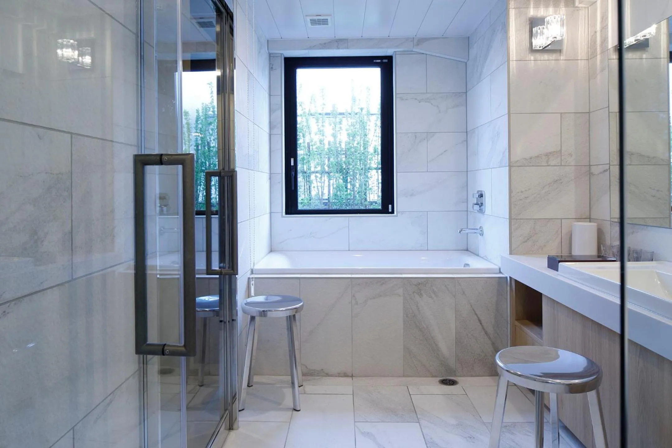 Bathroom in HakoBA Hakodate by THE SHARE HOTELS