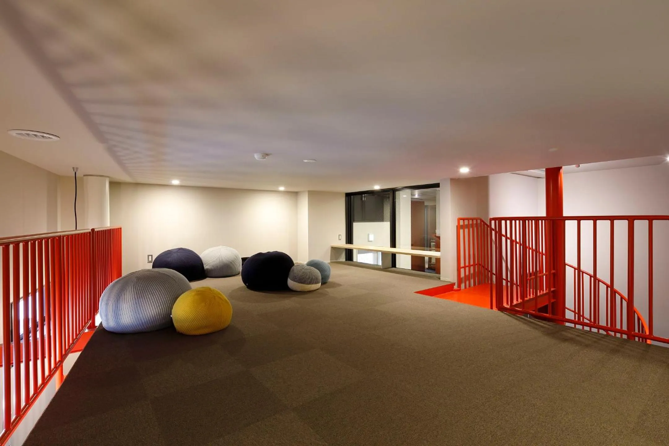 Communal lounge/ TV room in HakoBA Hakodate by THE SHARE HOTELS