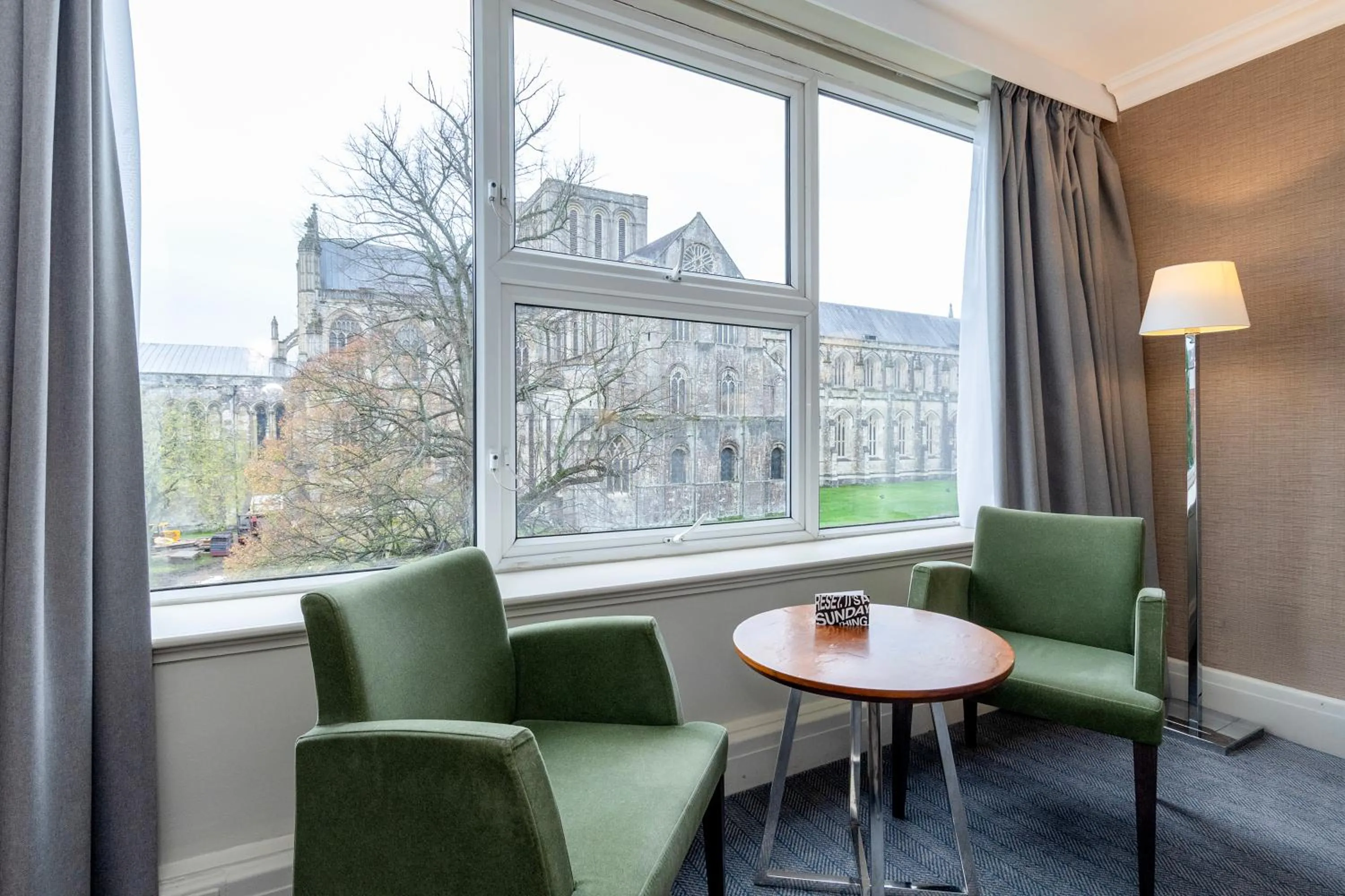 Seating area in Winchester Wessex Hotel by Sunday